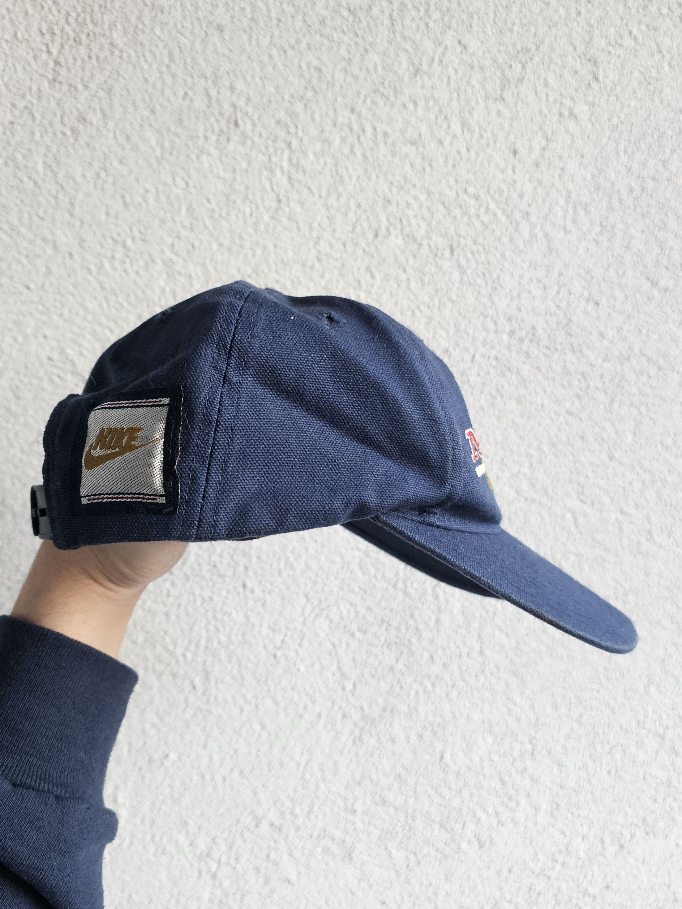 Nike Nike INC USA 90's Big Logo Hat Size ONE SIZE - 3 Thumbnail