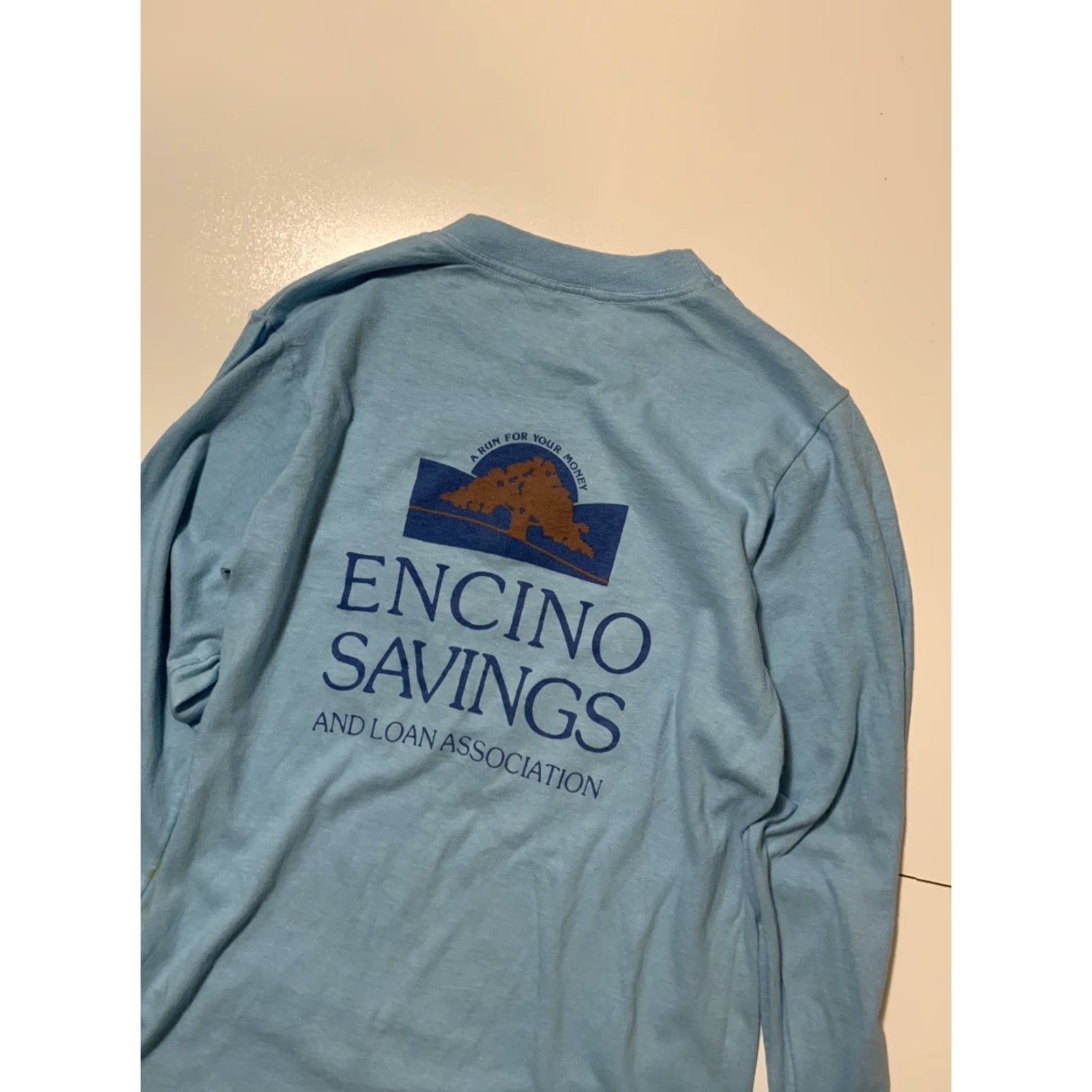 Vintage VTG 1983 Screen Stars Encino Festival Of Lights Marathon Single Stitch T-Shirt S Blue Mens? No gender specified. Size US S / EU 44-46 / 1 - 4 Thumbnail