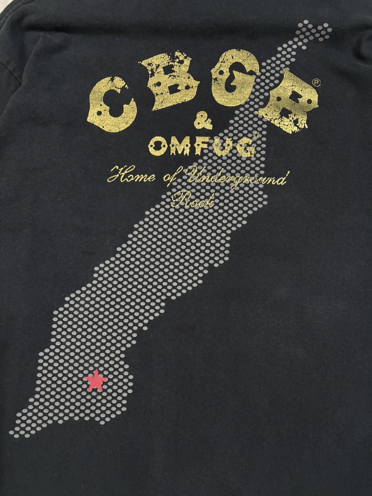 Hysteric Glamour Vintage CBGB & OMFUG Imprinted Rock Punk Long Sleeve T-shirt Size US M / EU 48-50 / 2 - 10 Thumbnail
