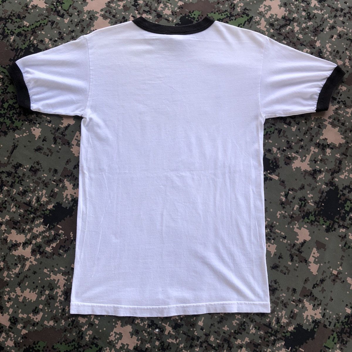 Band Tees × Vintage Vtg Tubeway Army Gary Numan Band Tshirt Ringer Size US S / EU 44-46 / 1 - 3 Thumbnail