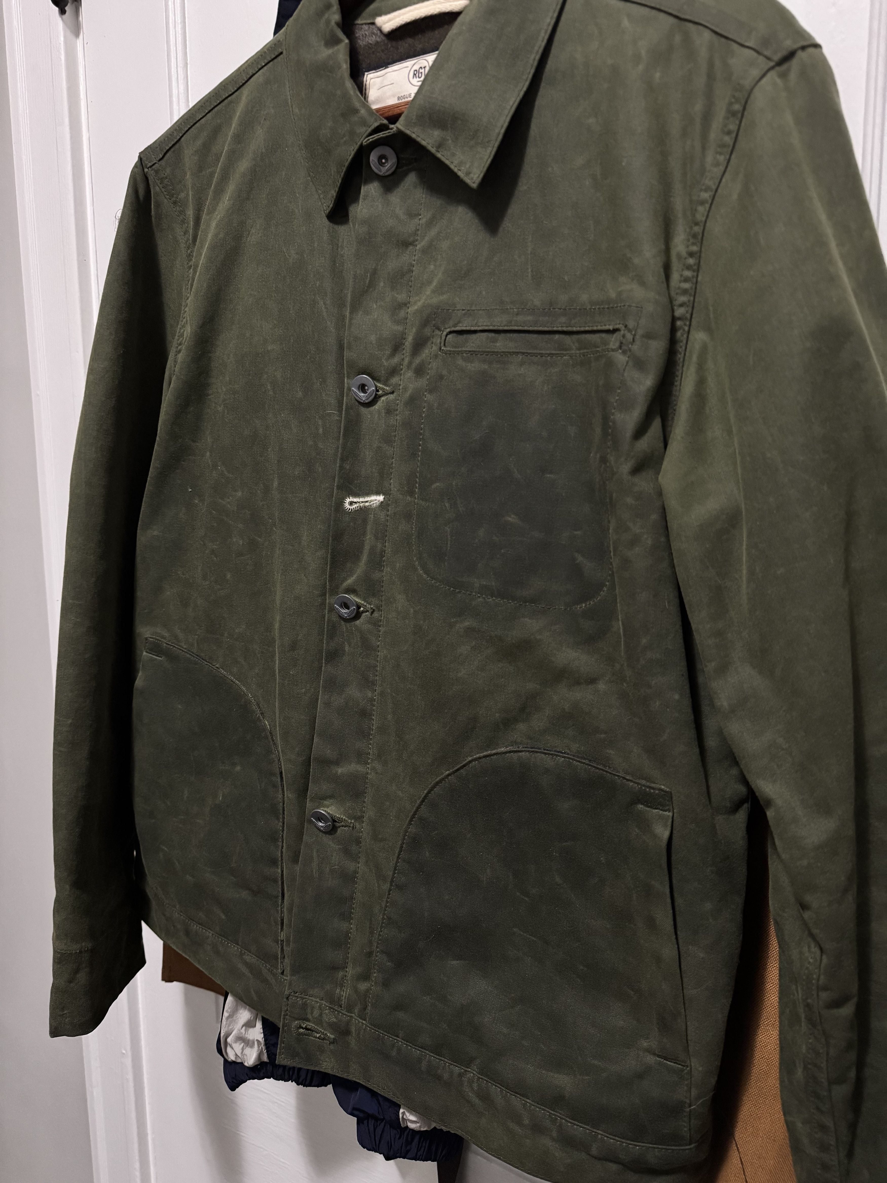 Canvas Jacket Olive Rogue Territory Ridgeline Supply Jacket Rogue