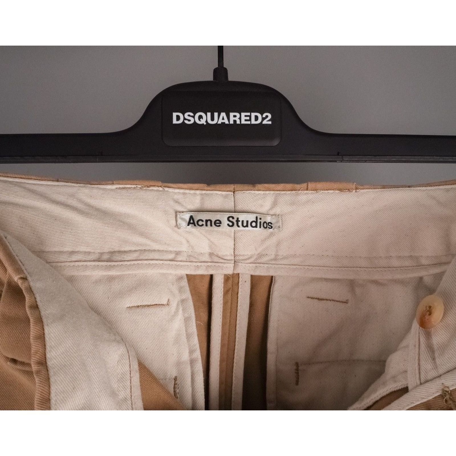 Acne Studios Acne studios 2017 twill beige skinny trousers chino pants Size US 30 / EU 46 - 7 Thumbnail