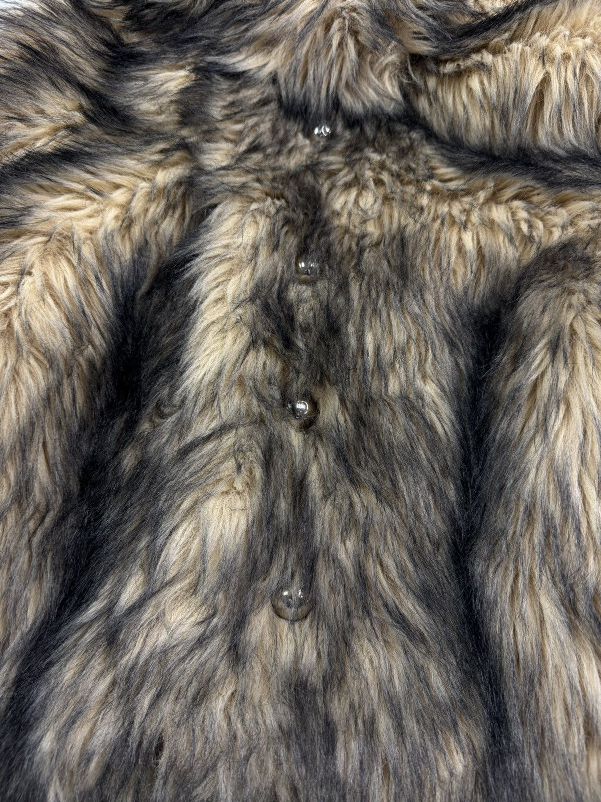 H&M × Paco Rabanne Rabanne x H&M Animal Print Faux Fur Hooded Jacket Size M / US 6-8 / IT 42-44 - 6 Thumbnail