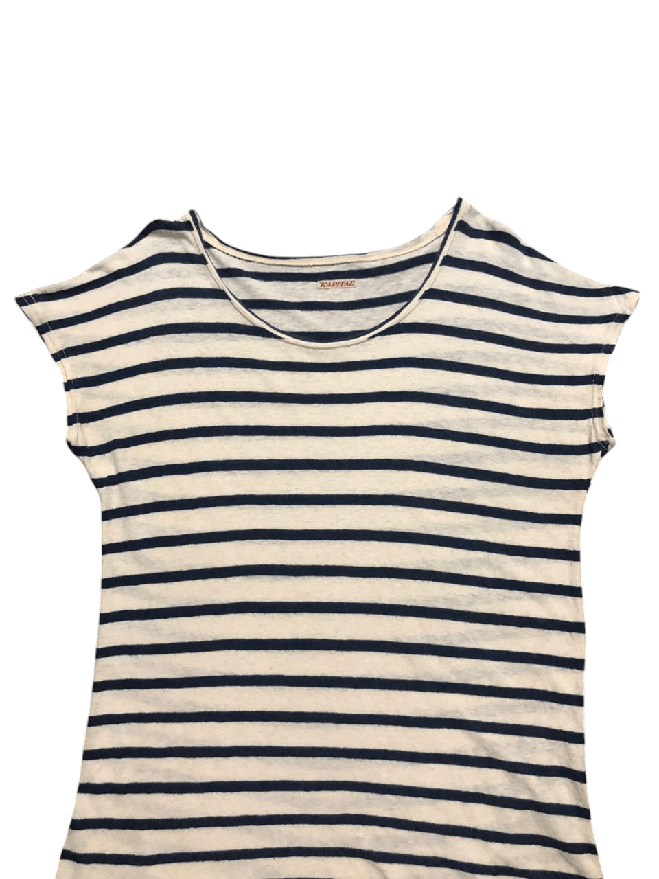 Kapital Kapital Stripes Sleeveless Cotton Rare Design Tee Saiz 0 Size S / US 4 / IT 40 - 7 Thumbnail