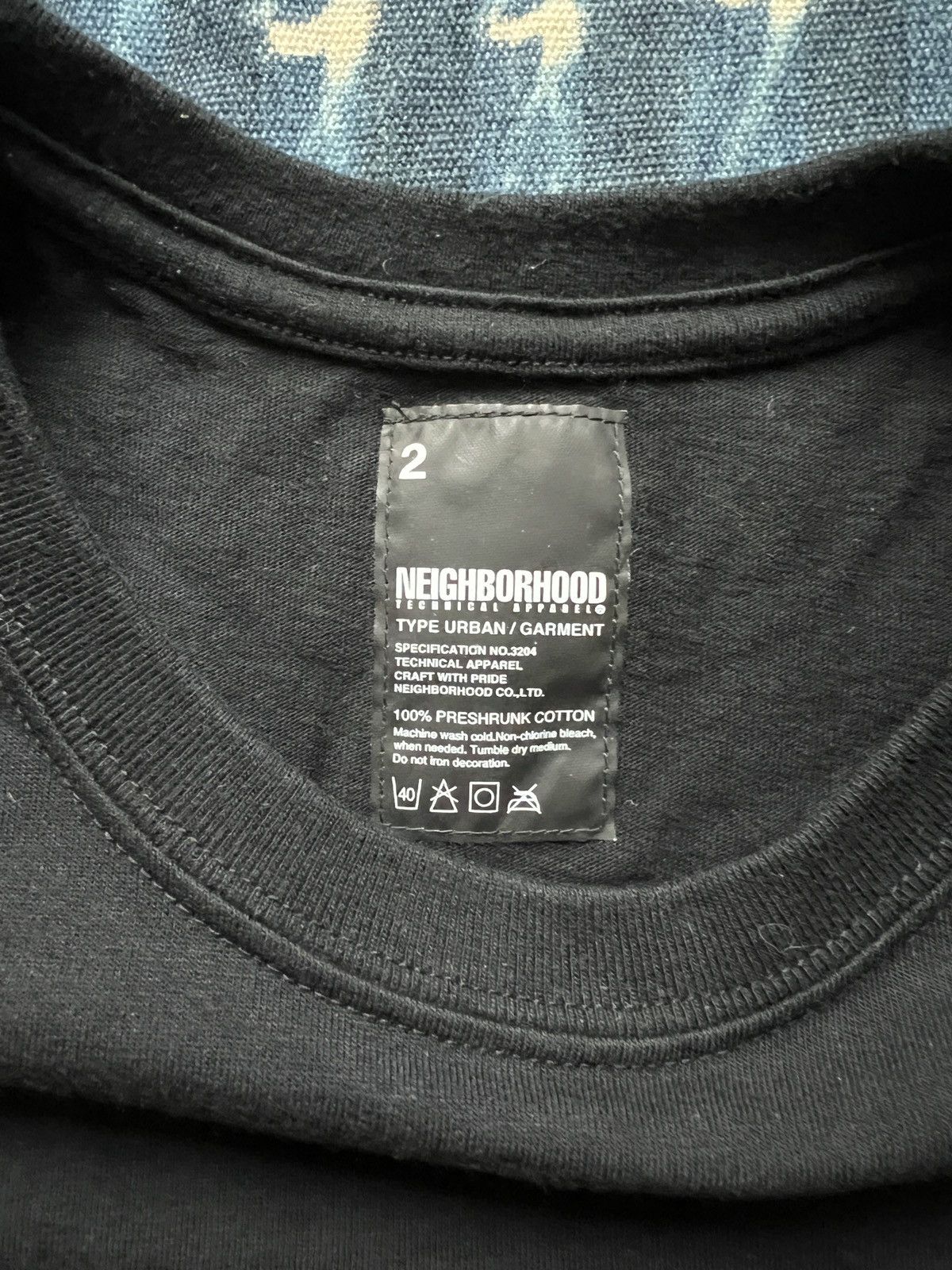 Fragment Design × Neighborhood × Undercover Fragment Design X Neighborhood Glitter Printed Logo Tee 13ss Size US M / EU 48-50 / 2 - 7 Thumbnail