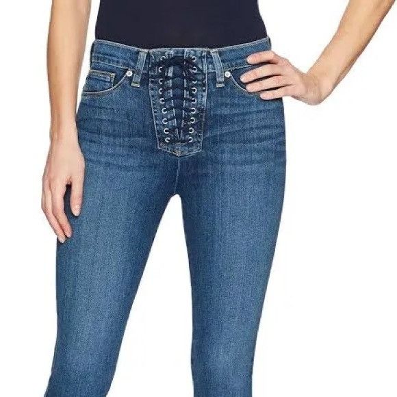 Hudson NEW HUDSON WOMEN’S HIGH RISE LACE-UP BOOTCUT JEANS SZ 29 Size 29" - 1 Thumbnail
