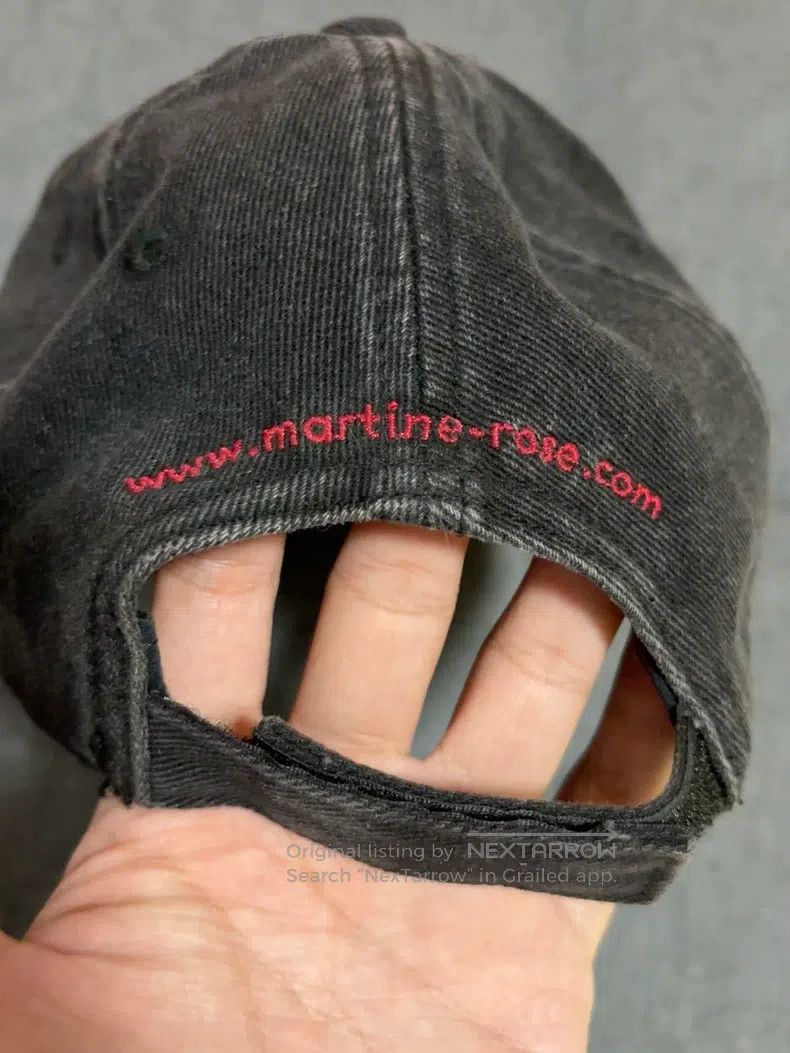 Martine Rose Martine Rose Broken Eave Cap Size ONE SIZE - 2 Thumbnail