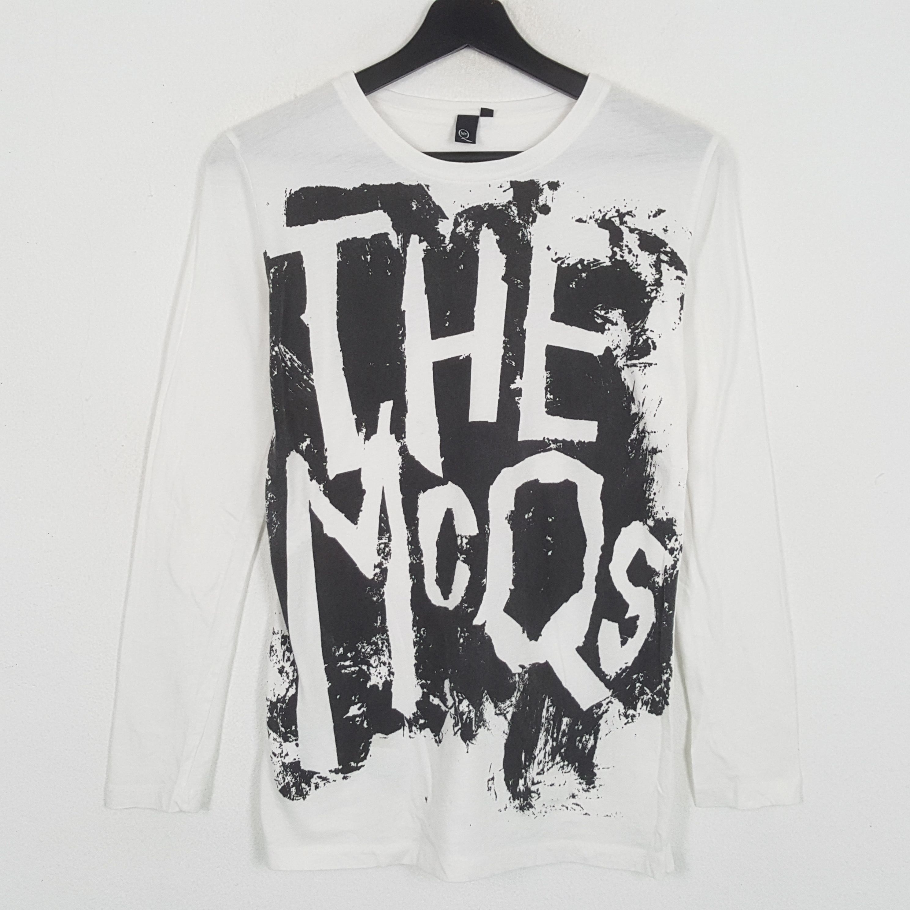 Alexander McQueen × MCQ × Vintage MC QUEENS Alexander McQueen Fashion Style Long Sleeve Tshirt Size US S / EU 44-46 / 1 - 1 Thumbnail