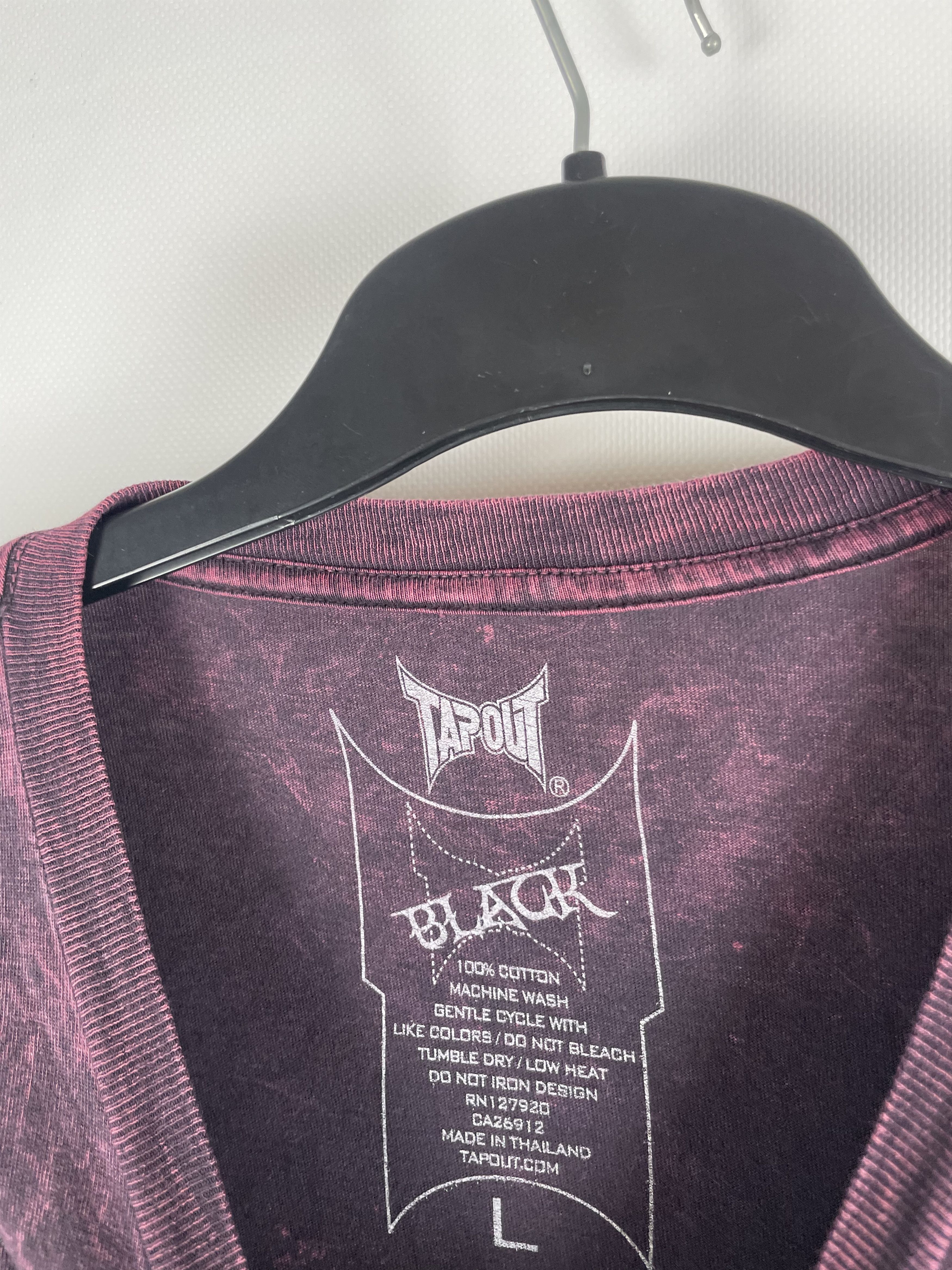 Tapout Vintage tapout t shirt big logo affliction tee Size US L / EU 52-54 / 3 - 5 Thumbnail