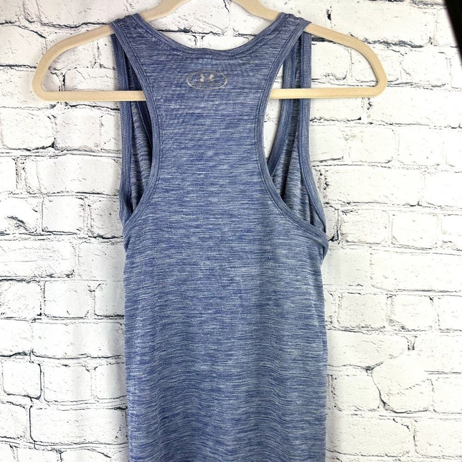 Under Armour Under Armour Loose Fit Racerback Tank Midnight Silver XL Size XL / US 12-14 / IT 48-50 - 11 Thumbnail