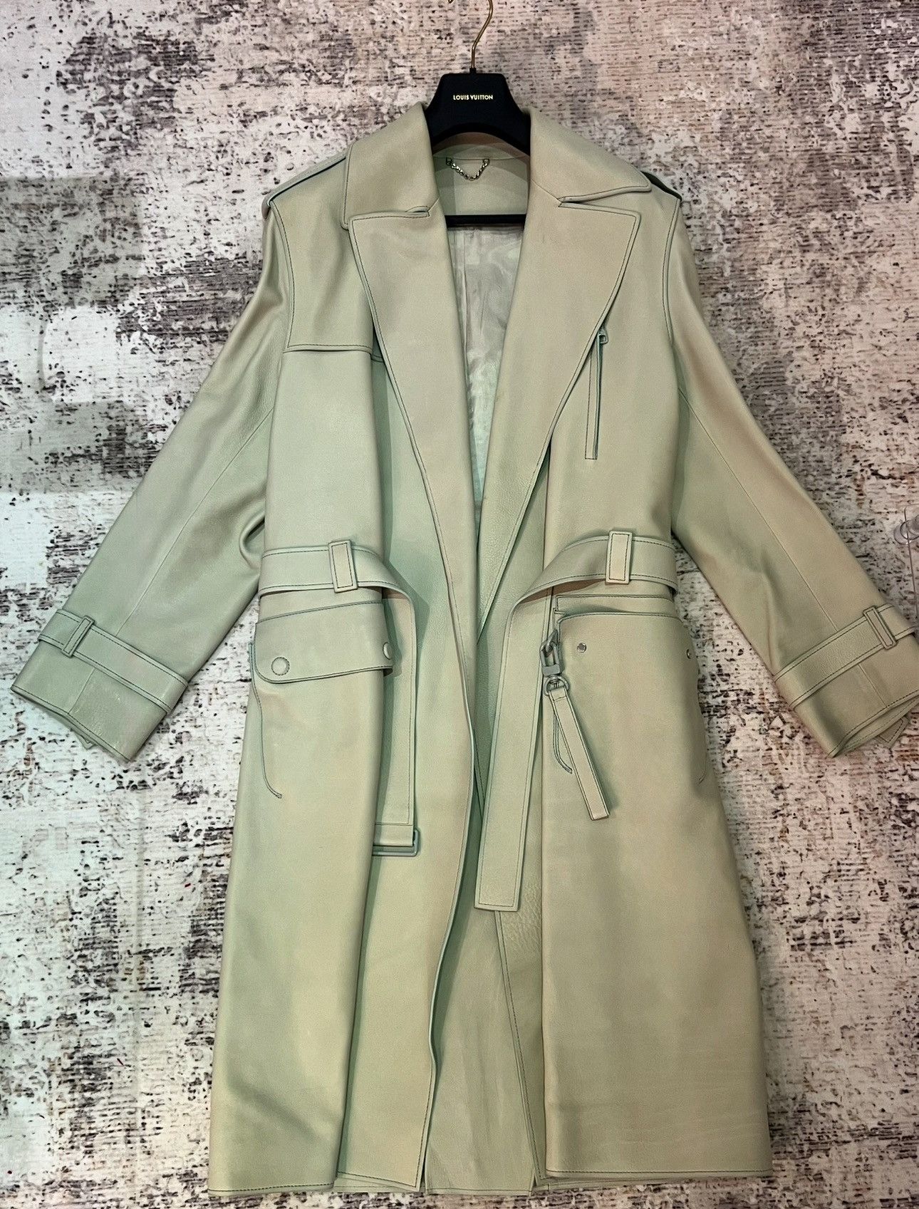 Louis Vuitton LEATHER SAVOIR - FAIRE TRENCH Size US M / EU 48-50 / 2 - 4 Thumbnail
