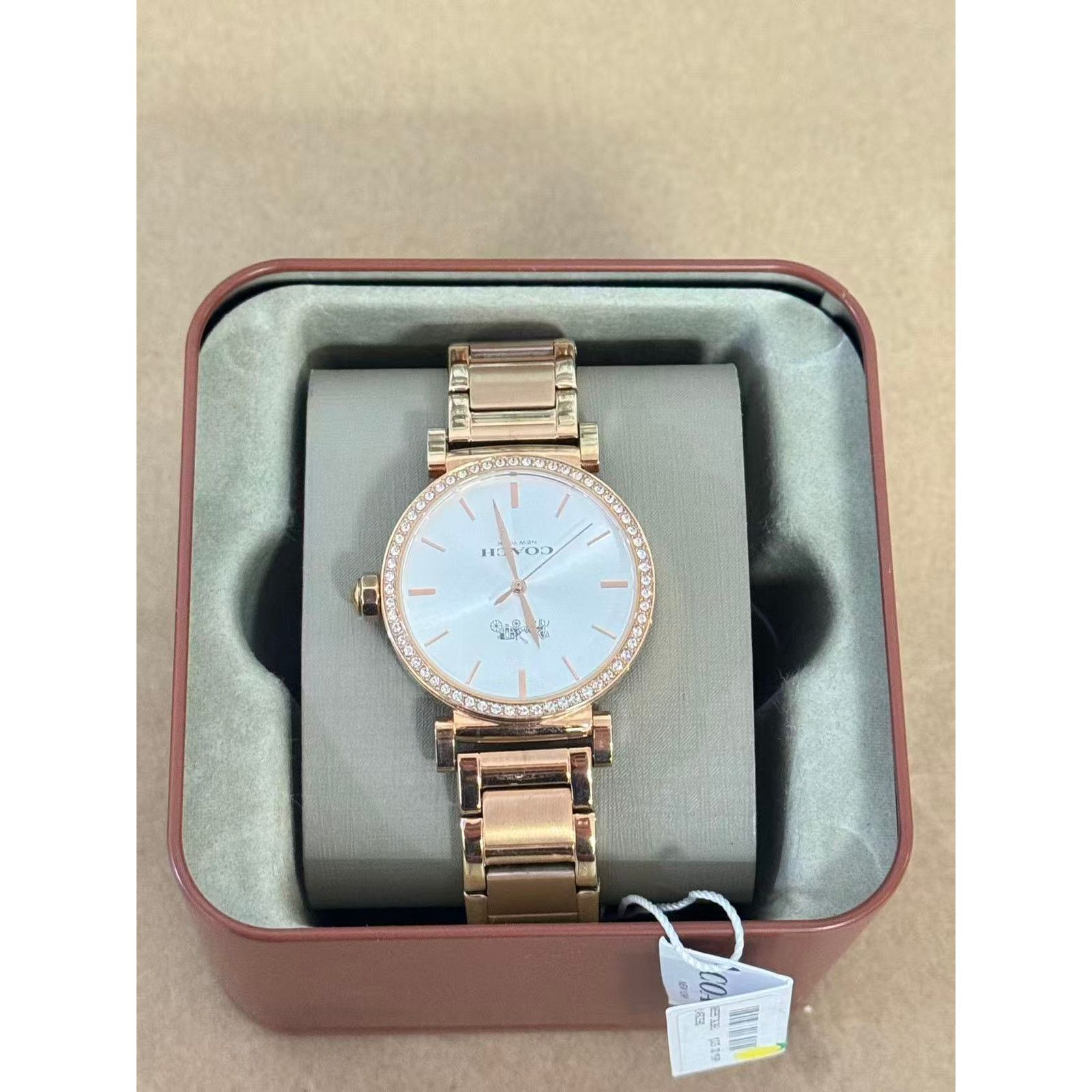 Coach Coach 14503580 Madison Rose Gold Band Watch Size ONE SIZE - 1 Thumbnail