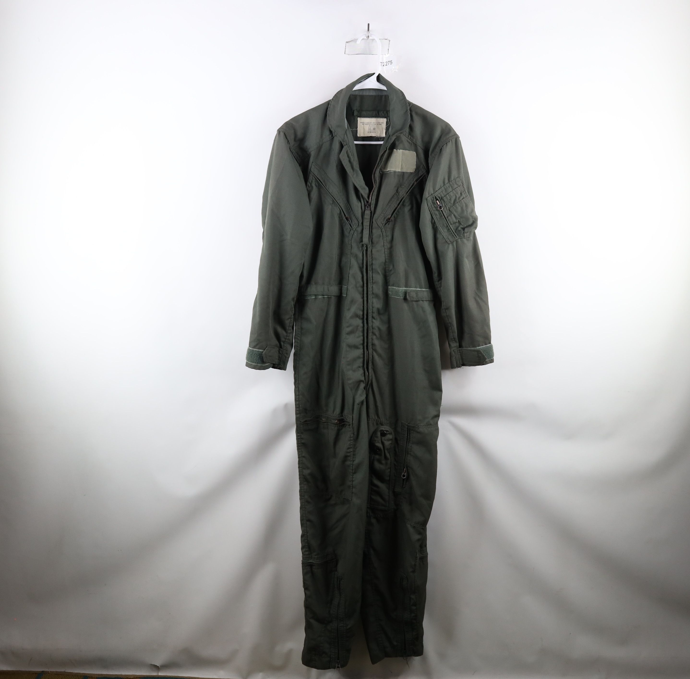 Vintage Vintage 70s Vietnam War CWU 27/P Flying Coveralls Suit Size US M / EU 48-50 / 2 - 1 Thumbnail