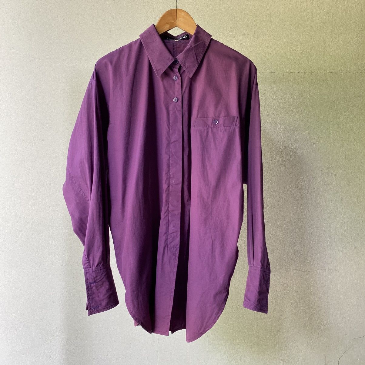 Chloe Miss Chloe Purple Long Sleeve Shirt Size M / US 6-8 / IT 42-44 - 3 Thumbnail