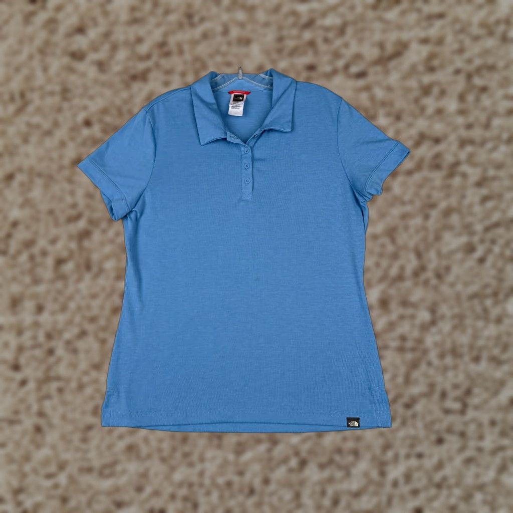 The North Face The North Face Polo Shirt Womens Extra Large Blue 100% Polyester Vaporwick Golf Size XL / US 12-14 / IT 48-50 - 1 Thumbnail