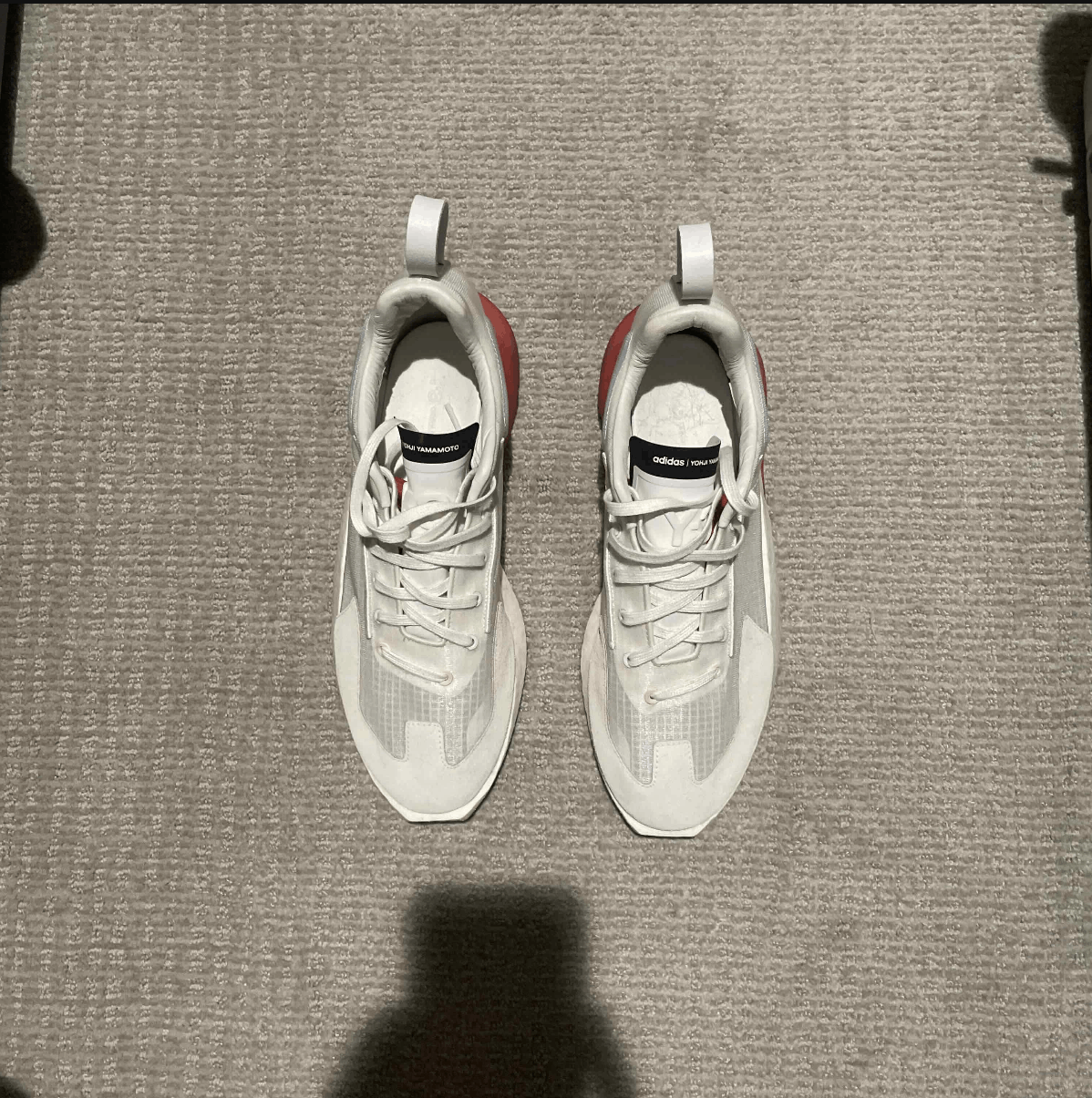Y-3 Y-3 Orisan 'White Red Cyan' Size US 9 / EU 42 - 3 Thumbnail
