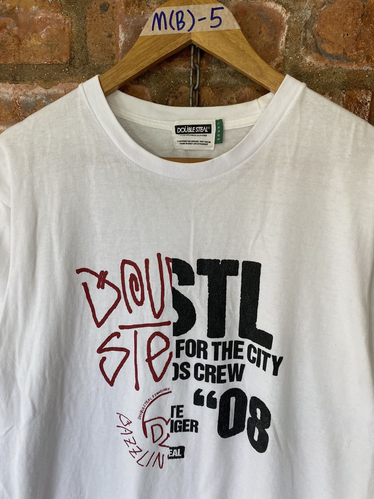 Japanese Brand × Recon × Stussy 2008 Double Steal Japan Stussy font split limited crew Size US L / EU 52-54 / 3 - 3 Thumbnail