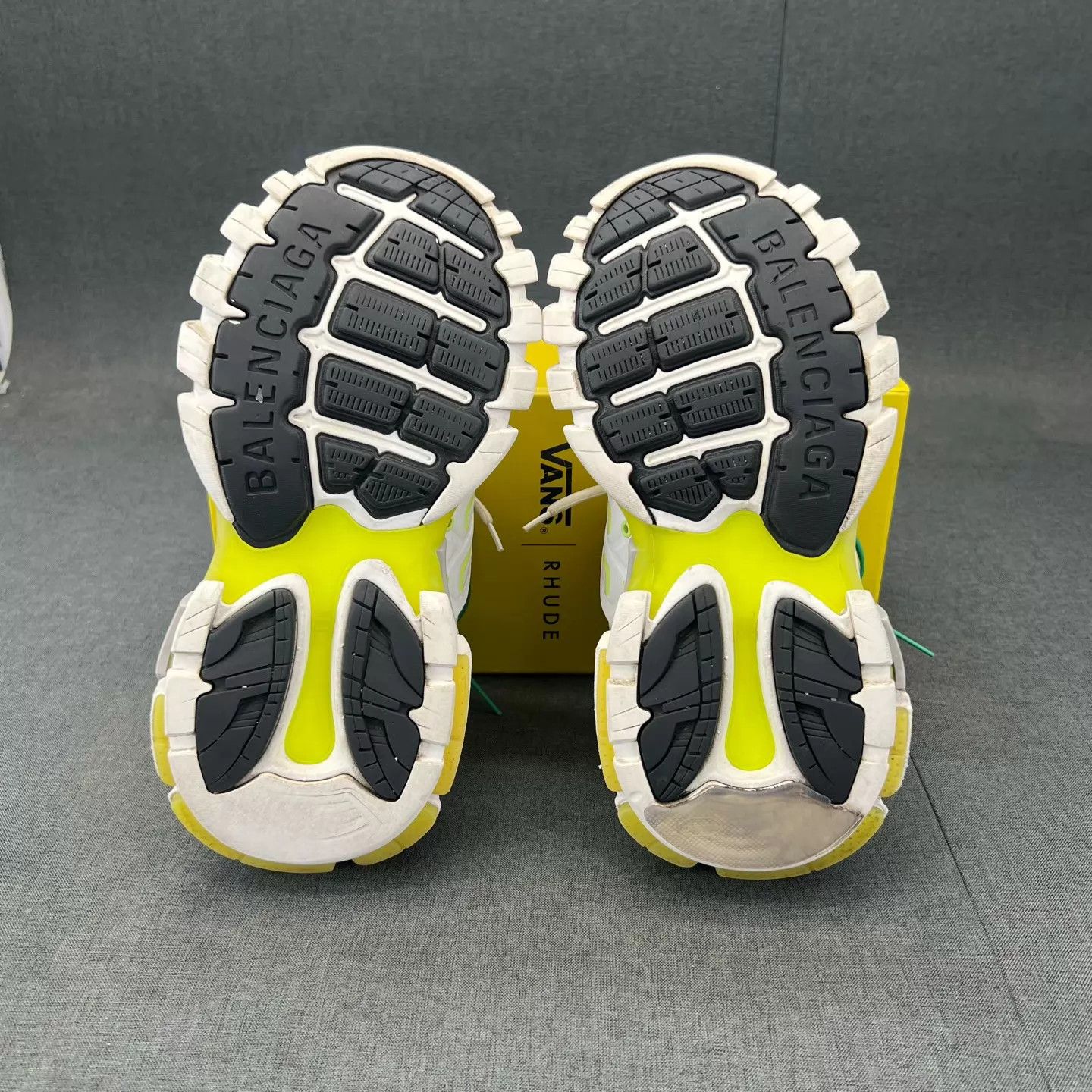 Balenciaga Balenciaga Track Sneaker White Green 37 women's Size US 7 / IT 37 - 6 Thumbnail