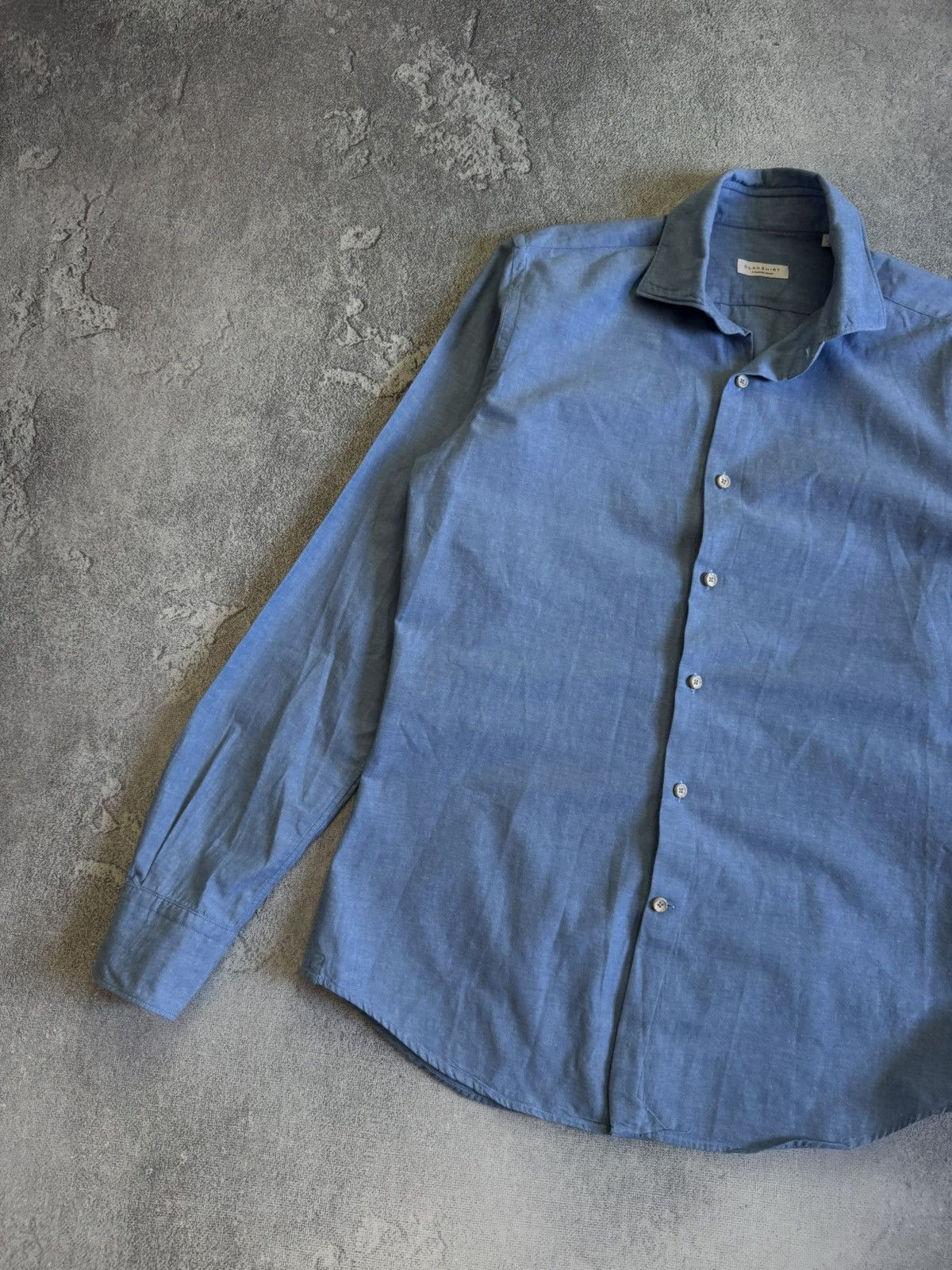Glanshirt Glanshirt 41/16 size slowear japan brand button up shirt 👔 Size US M / EU 48-50 / 2 - 7 Thumbnail