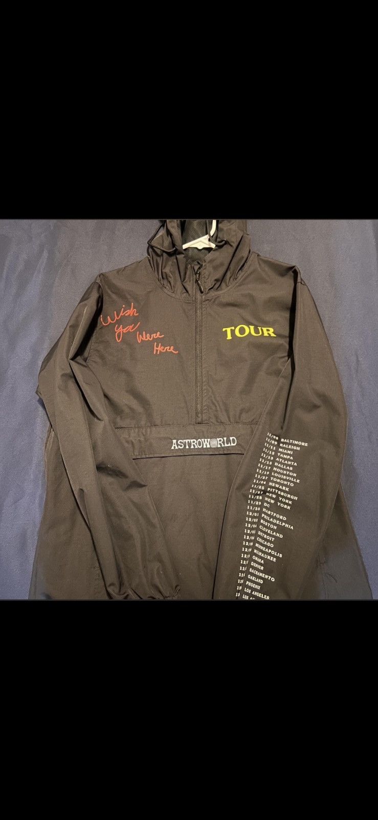 Travis Scott Travis Scott Wish You Were Here Tour Anorak Jacket Size US M / EU 48-50 / 2 - 1 Thumbnail