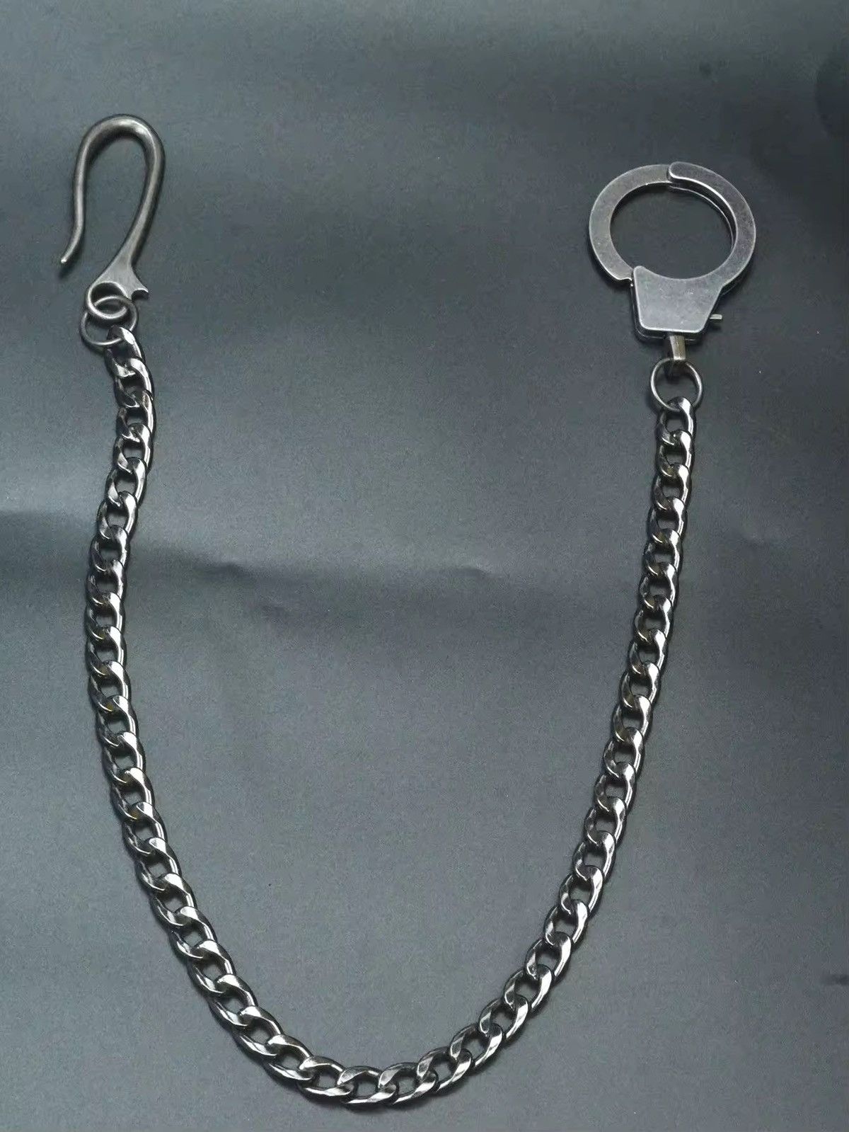 Jewelry thumb cuff belt U hook pant chain Size ONE SIZE - 3 Thumbnail