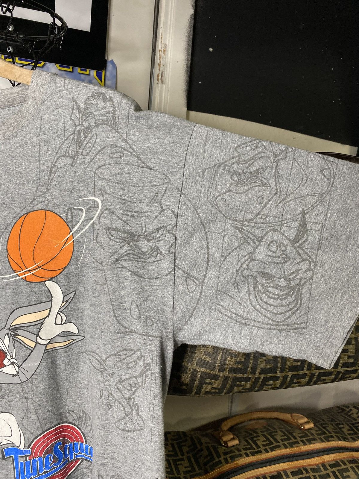 Vintage Vintage 90’s Space Jam Movie T-Shirt Vtg Looney Tunes Large Size US L / EU 52-54 / 3 - 9 Thumbnail