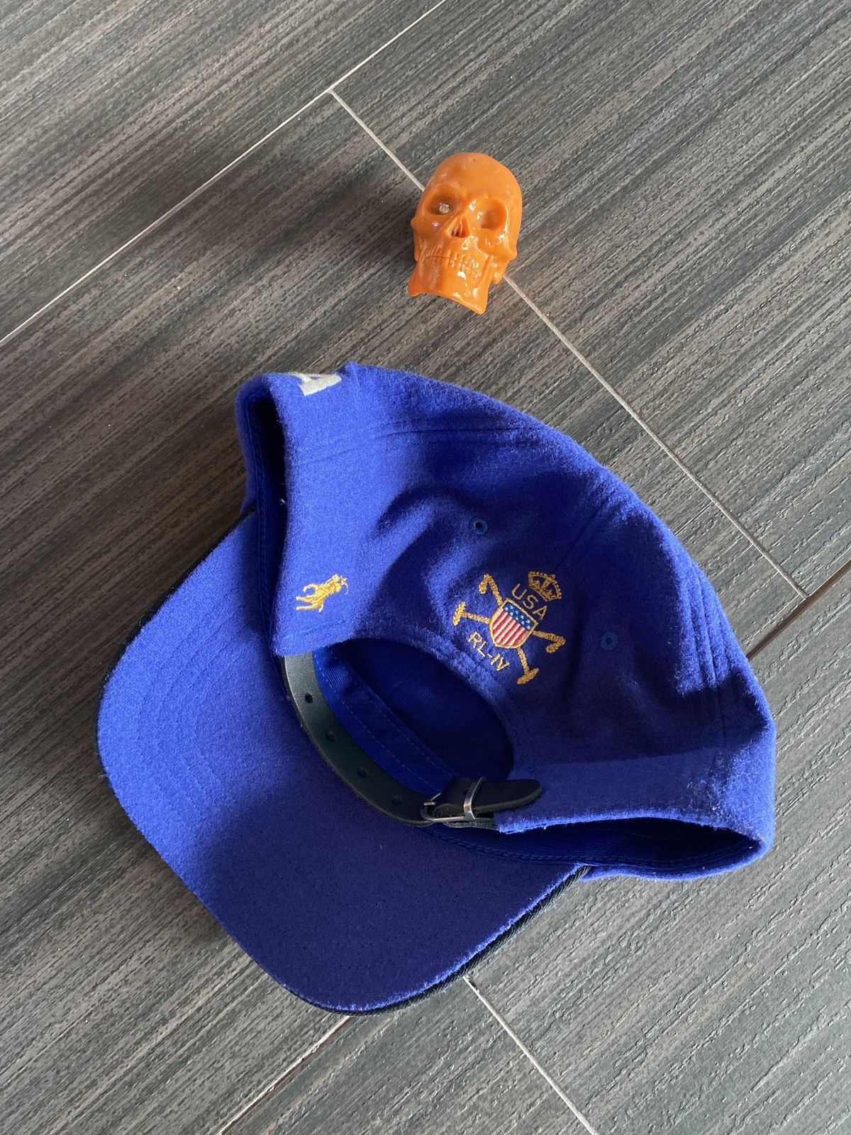 Polo Ralph Lauren × Vintage Polo snow challenge crest wool blend cap Size ONE SIZE - 3 Thumbnail