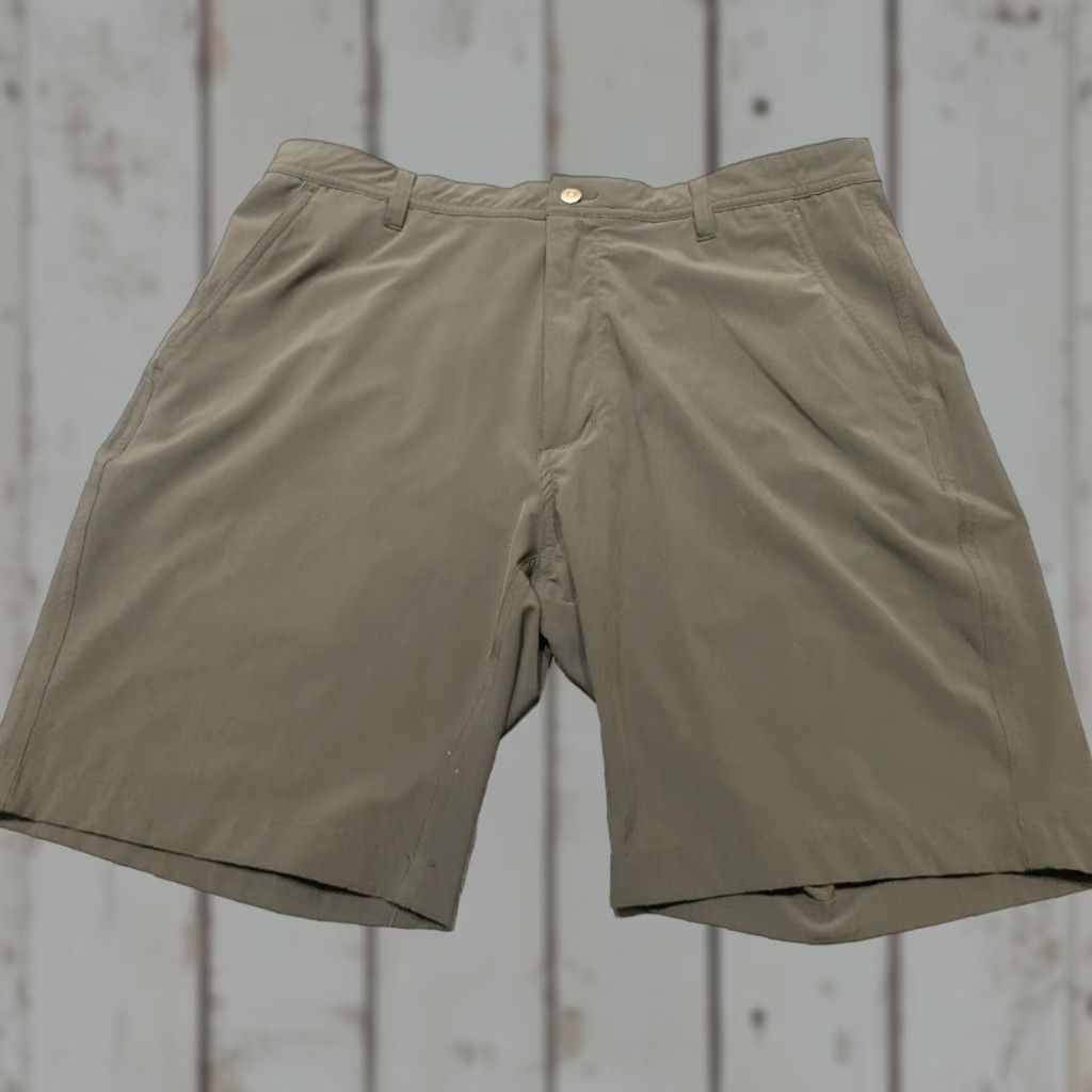 Footjoy FootJoy Men’s Golf Shorts Size 36 Black Chino Flat Front Casual Moisture-Wicking Stretch Size US 40 / EU 56 - 1 Thumbnail