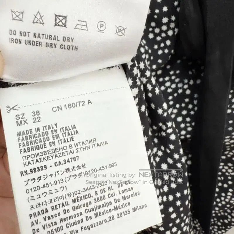 Miu Miu Miu Miu Colorful Silk Long Sleeve Dress . Size S / US 4 / IT 40 - 6 Thumbnail