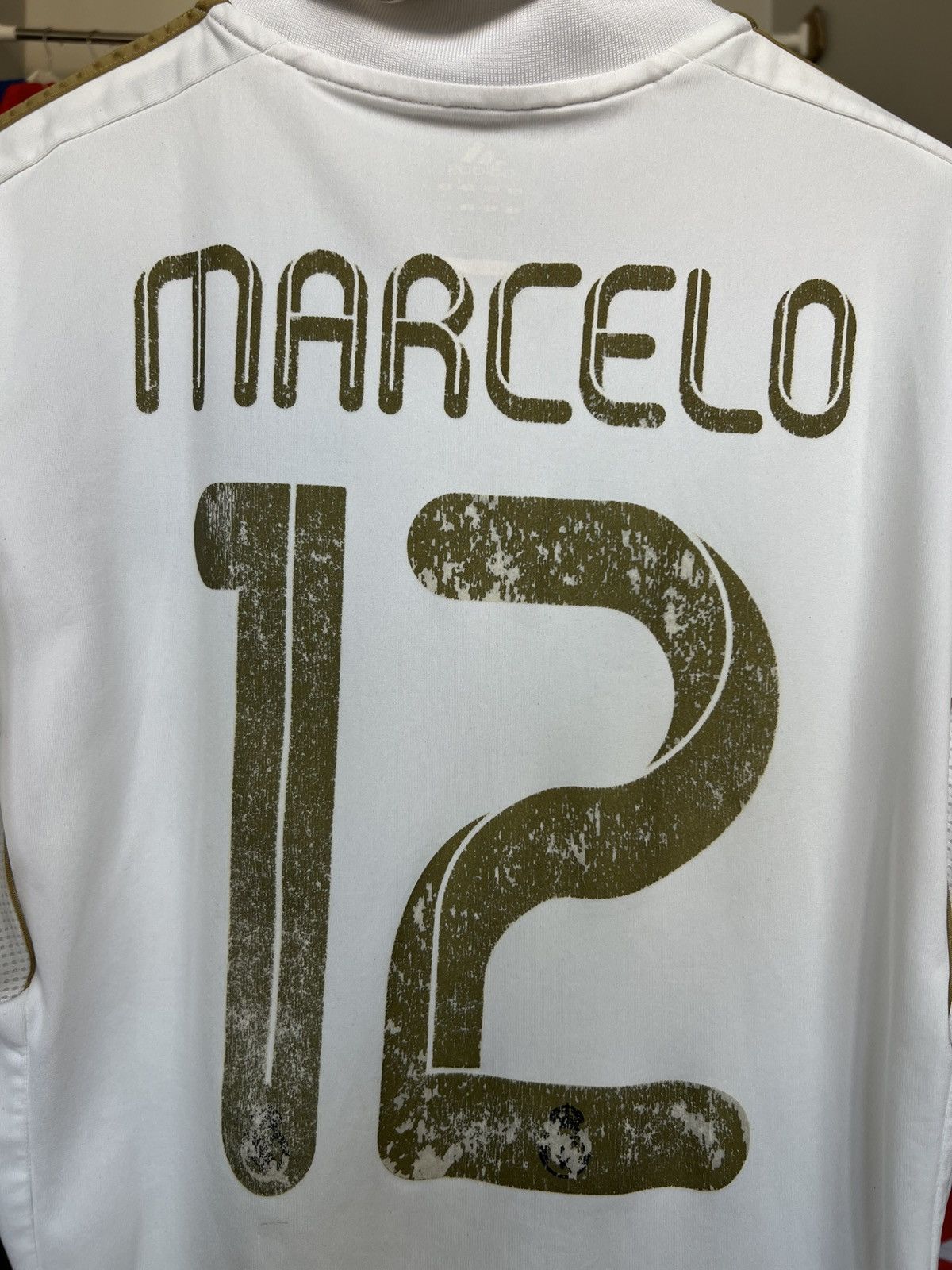Adidas Soccer Jersey Adidas Real Madrid 2011/12 Marcelo #12 Size US M / EU 48-50 / 2 - 4 Thumbnail