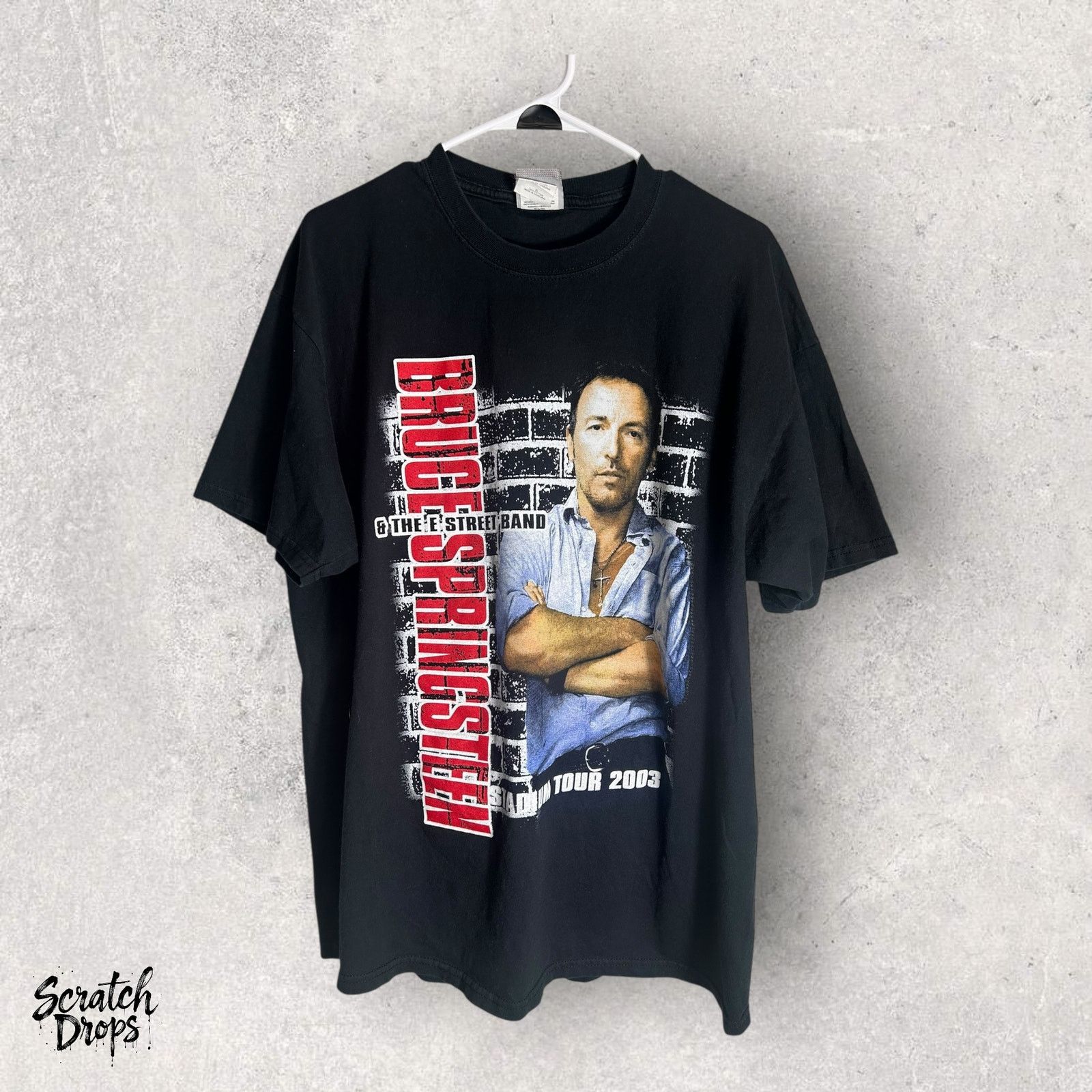 Other Discus T Shirt XL Vintage 2003 Bruce Springsteen Tour Black Size US XL / EU 56 / 4 - 1 Thumbnail