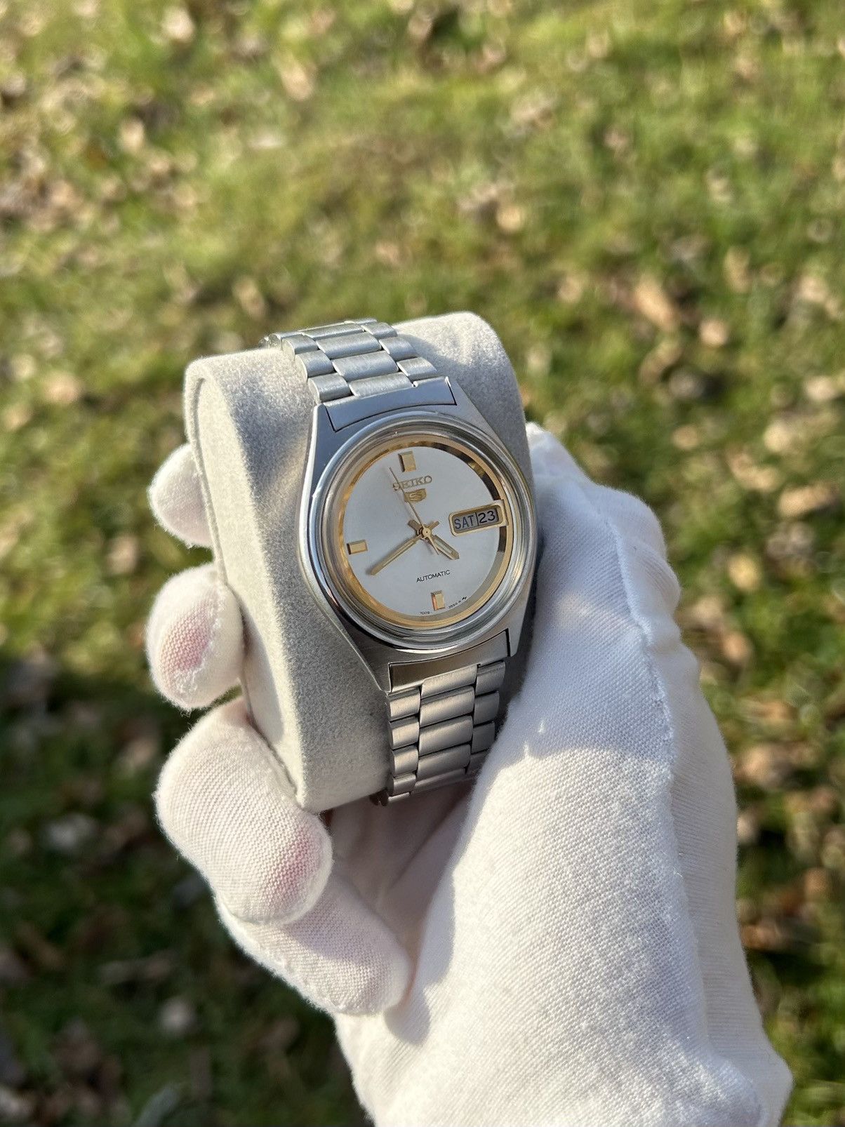 Seiko Vintage Seiko 5 Watch Automatic Mechanical Japan Made 1990's Size ONE SIZE - 14 Thumbnail