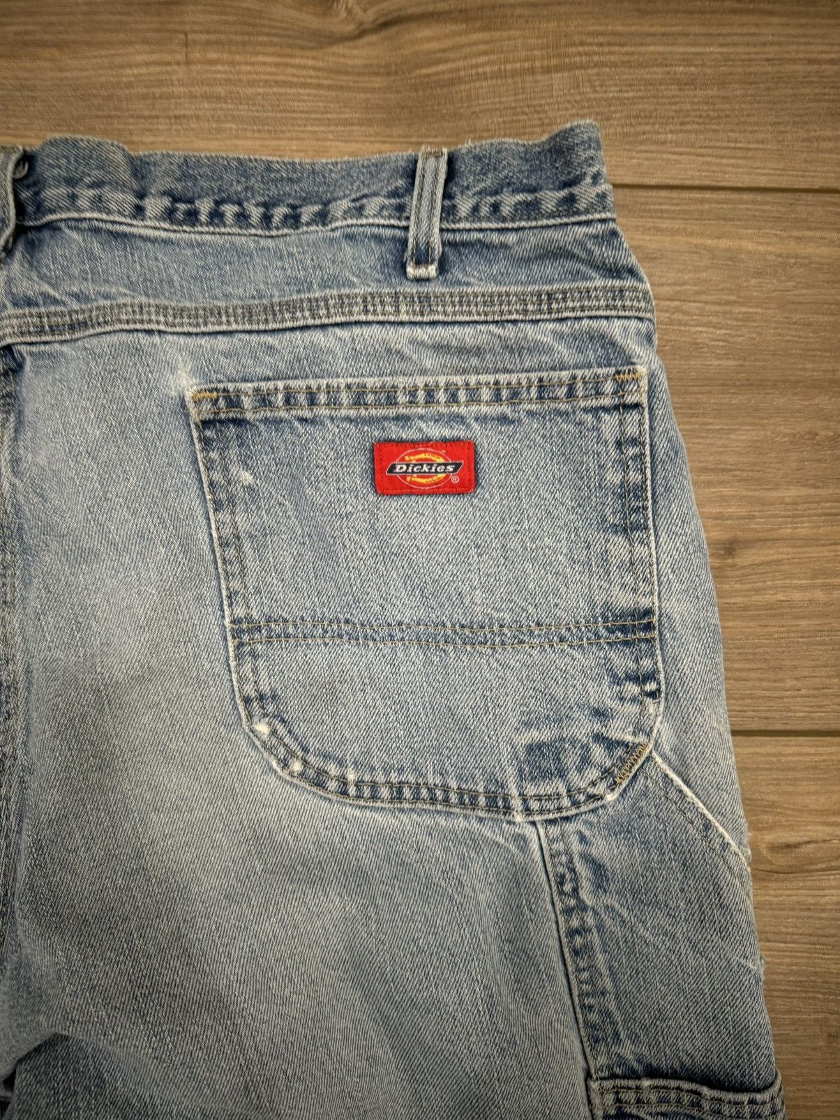 Dickies × Vintage Vintage dickie distressed double knees Size US 38 / EU 54 - 6 Thumbnail