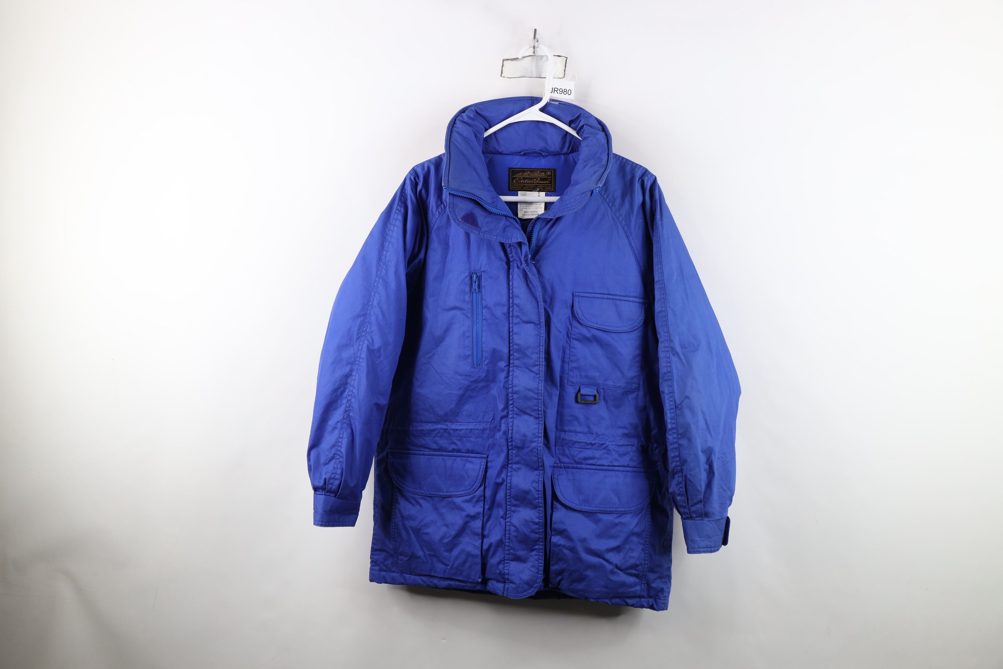 Eddie Bauer Vintage 90s Eddie Bauer Duck Down Puffer Chore Jacket Size M / US 6-8 / IT 42-44 - 1 Thumbnail