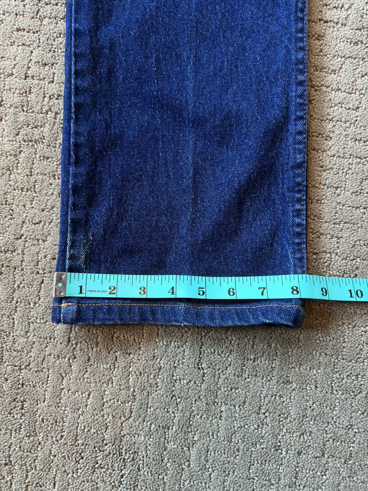 Vintage × Wrangler Dark Wash Straight Leg Jeans Size US 32 / EU 48 - 5 Thumbnail