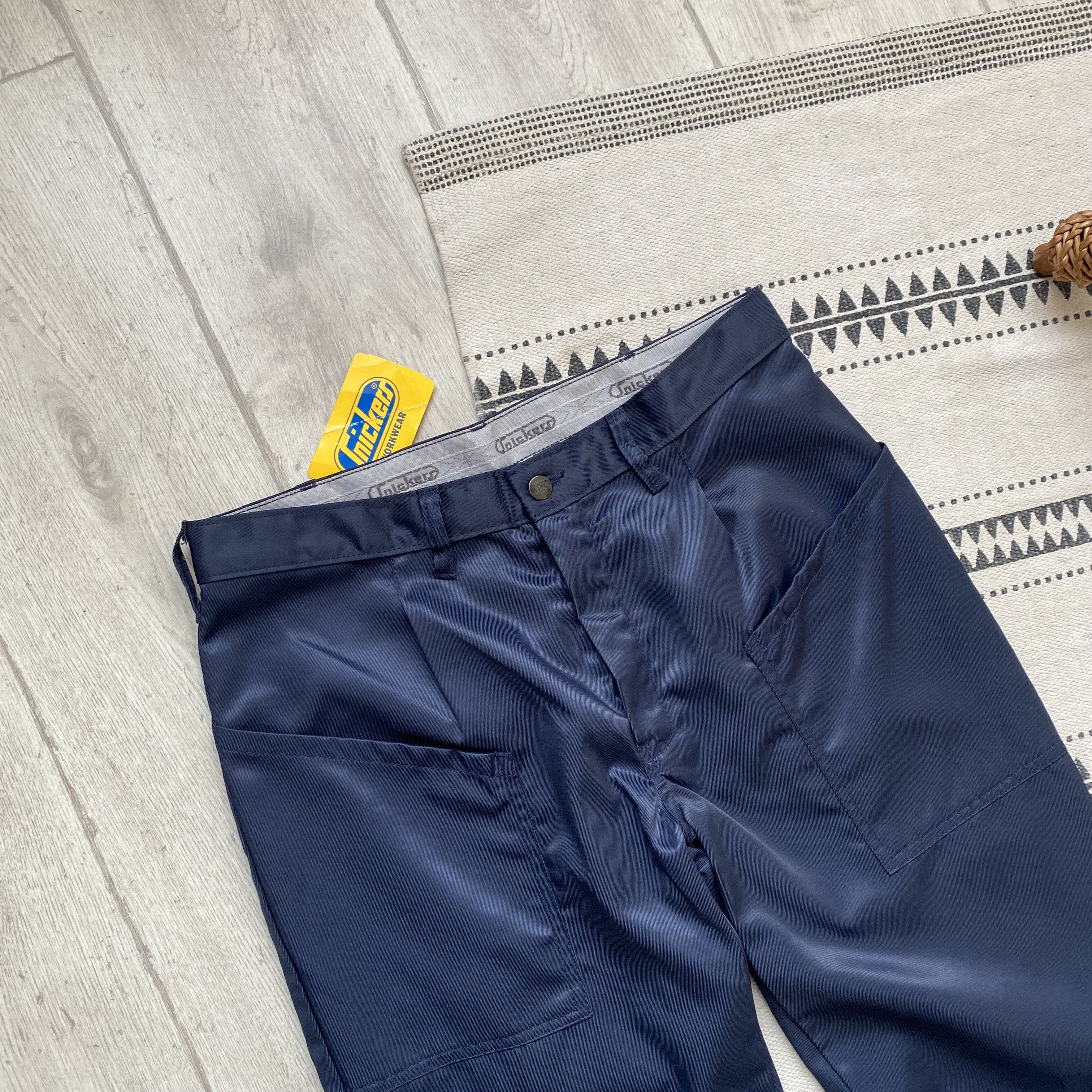 Dickies 🛠️Vintage 80s Dickies Style Work Baggy Pants Snickers Size US 32 / EU 48 - 2 Thumbnail