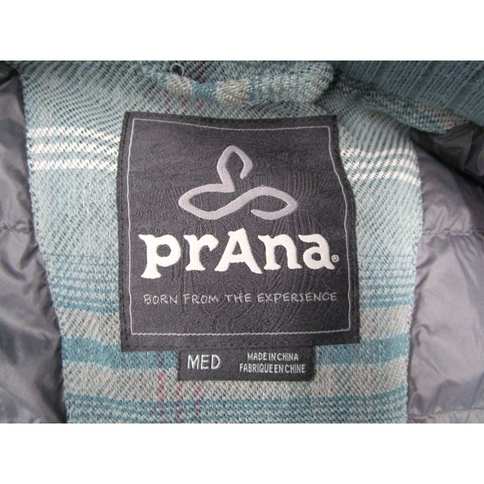 Prana PRANA Jacket Women M Blue Full Zip Down Pockets Size M / US 6-8 / IT 42-44 - 2 Thumbnail
