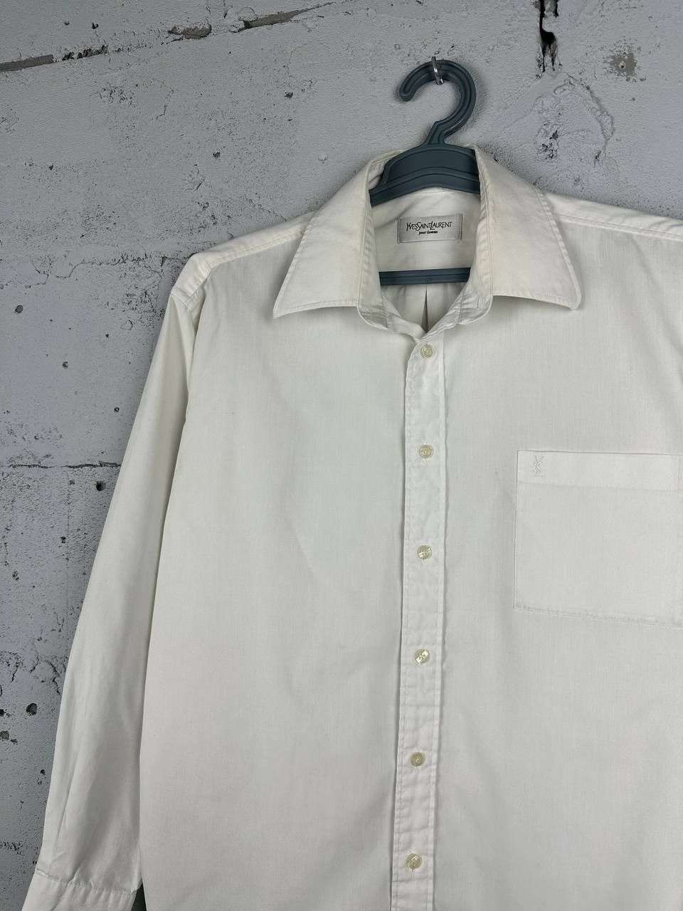 2024 Yves Saint Laurent White Dress Shirt