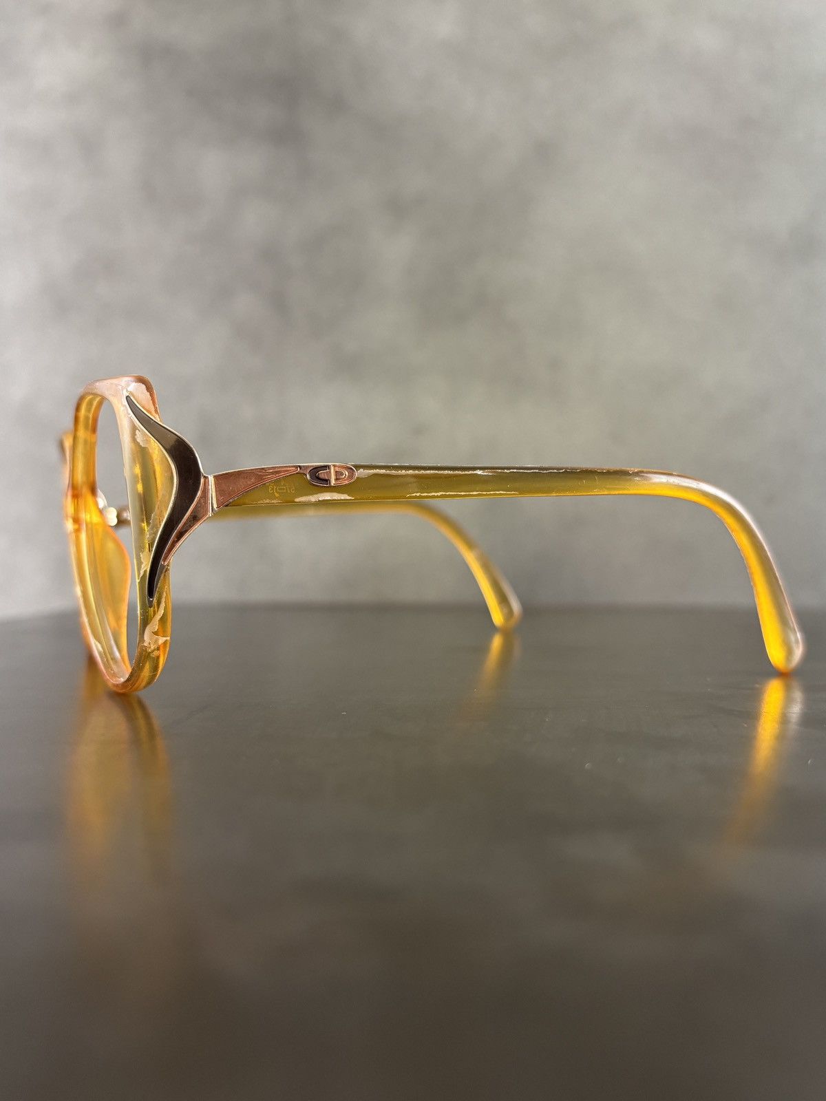 Christian Dior Monsieur Vintage Christian Dior Eyeglasses Frames Optyl Oversized 70s Size ONE SIZE - 23 Thumbnail