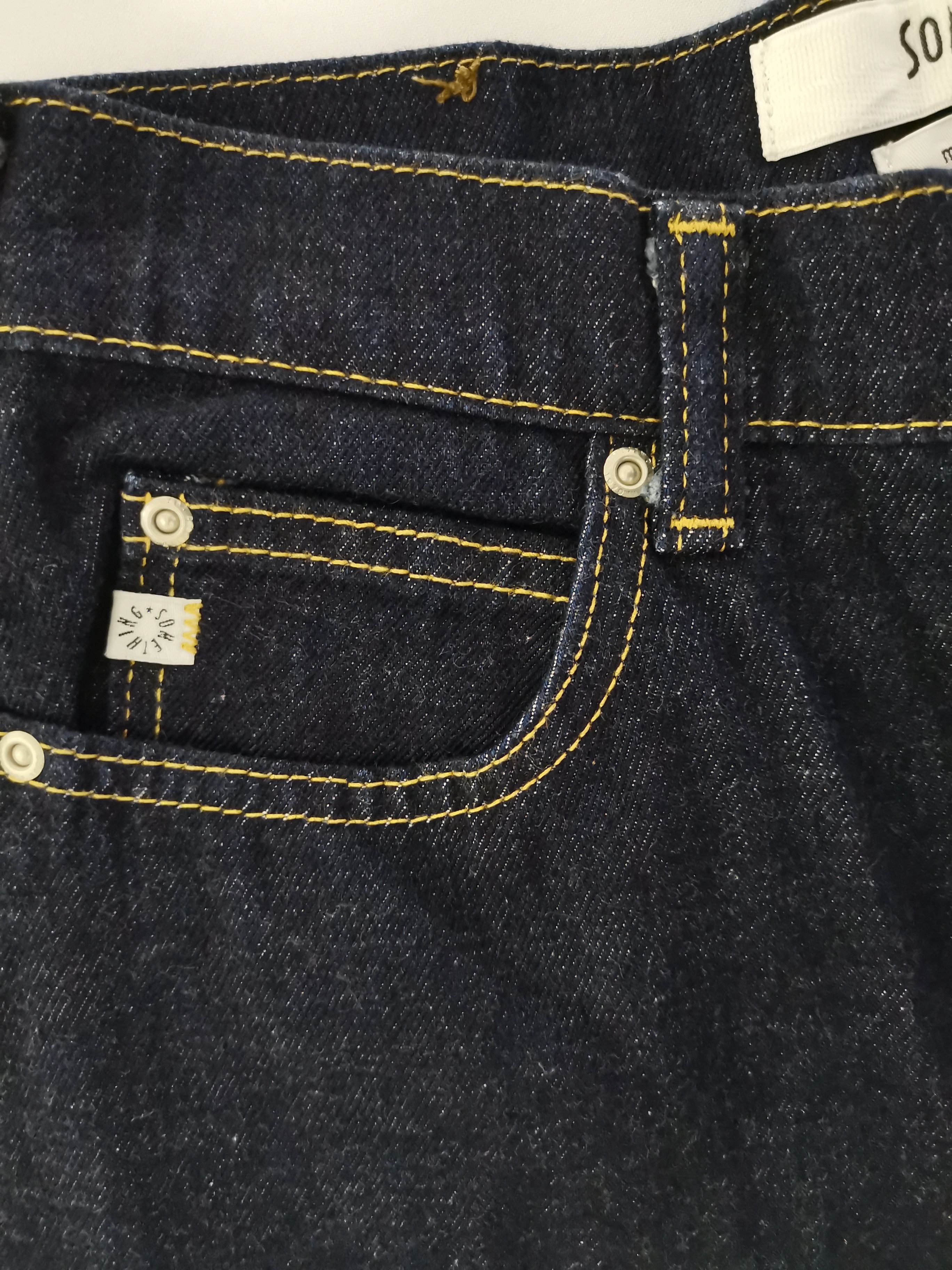 Japanese Brand × Jean × Vintage Super Flare Jeans Made In Japan Edwin Size US 26 / EU 42 - 7 Thumbnail