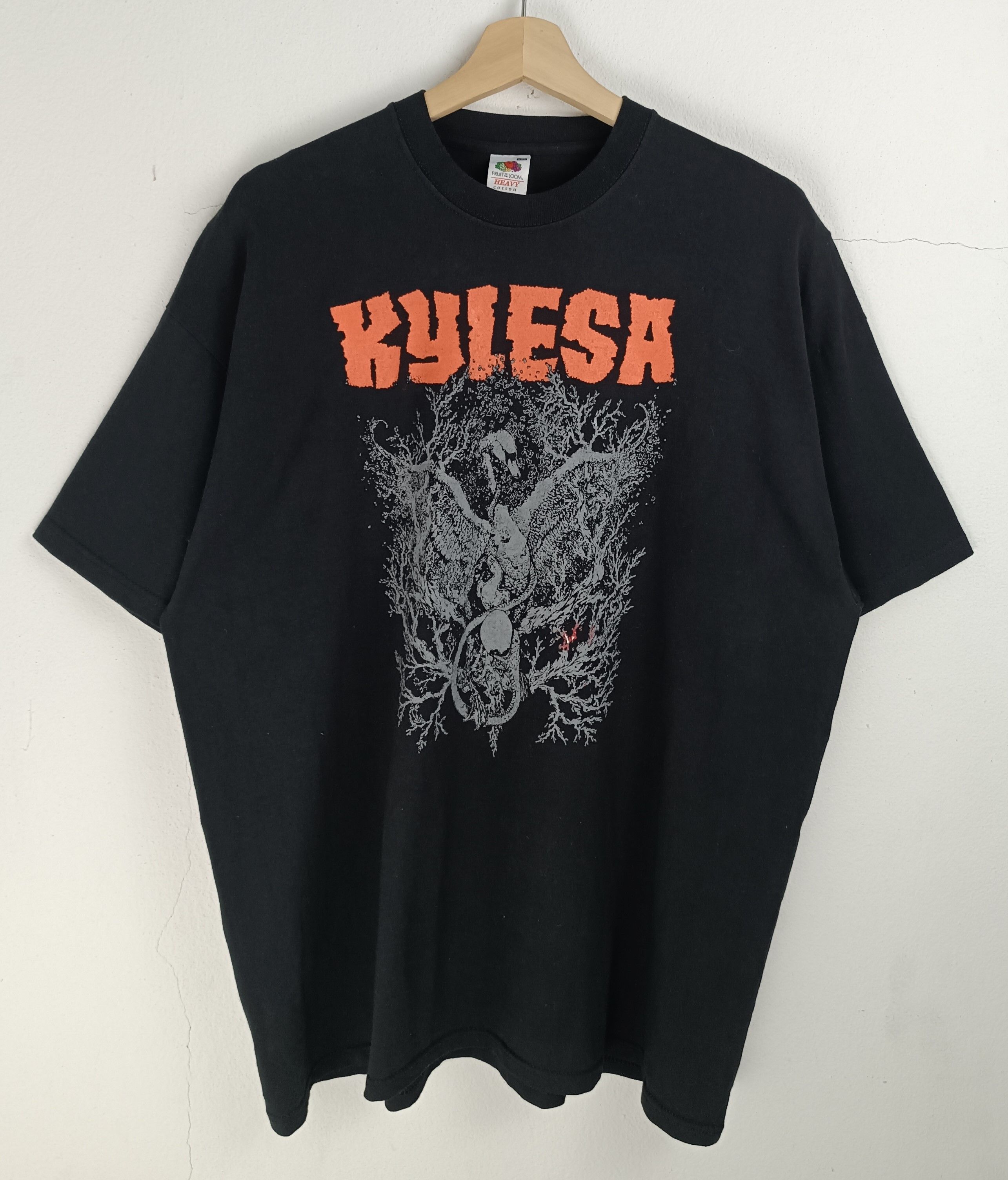 Vintage VINTAGE KYLESA ARTWORK SLUDGE METAL BAND TEE vitus victims Size US XL / EU 56 / 4 - 3 Thumbnail