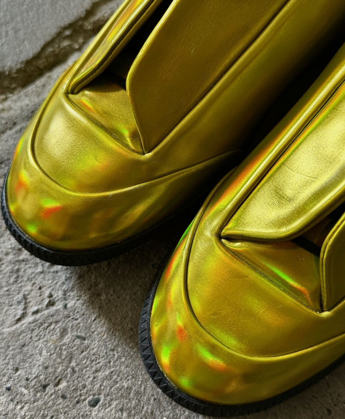 Maison Margiela Maison Margiela - Future - Metallic Low Top Sneaker Size US 8 / EU 41 - 9 Thumbnail