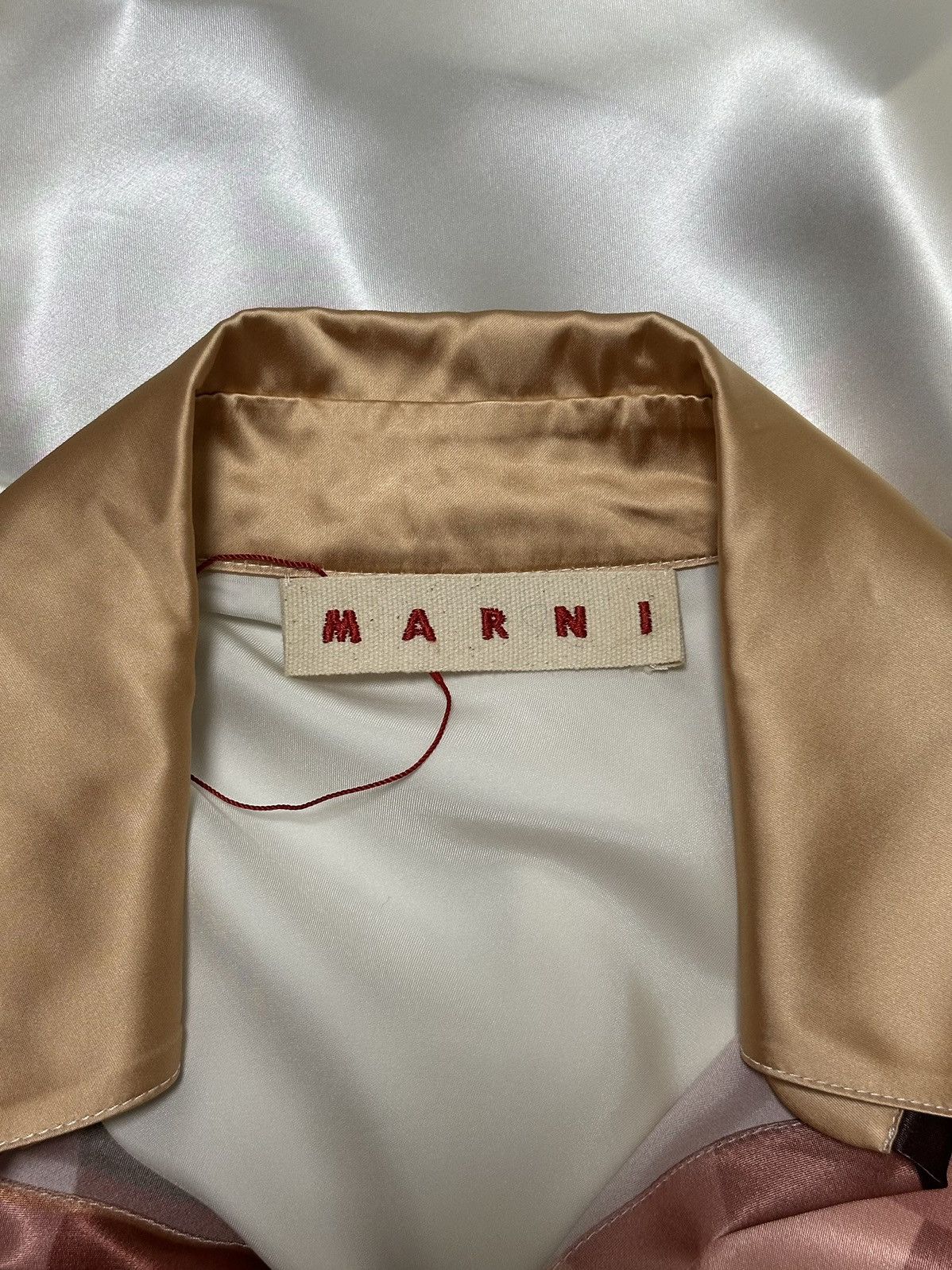 Marni MARNI Fall Winter 2019 Mosaicked Print Shirt Size S / US 4 / IT 40 - 7 Thumbnail