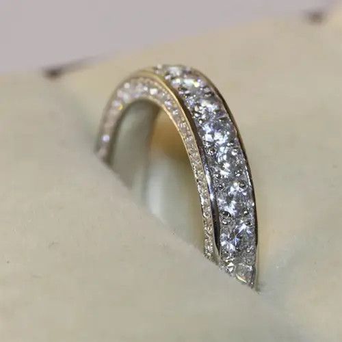 Other Simple Women Wedding Party Finger Rings Size ONE SIZE - 4 Thumbnail