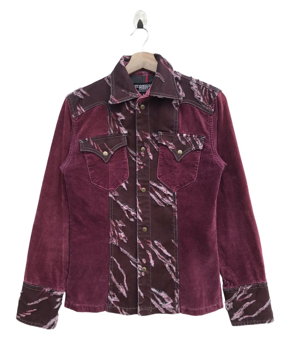 Tornado Mart Rare Tornado Mart Archive Distressed Western Jacket TBL-6521 Size US S / EU 44-46 / 1 - 1 Thumbnail