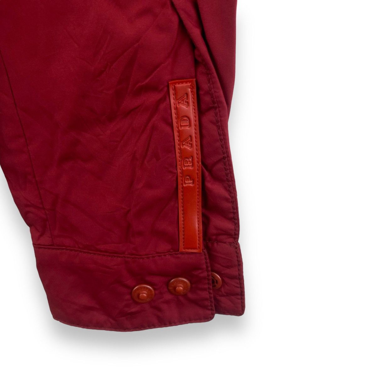 Prada Vintage PRADA Sport Linea Rossa Hooded Jacket Made Italy Size US S / EU 44-46 / 1 - 3 Thumbnail