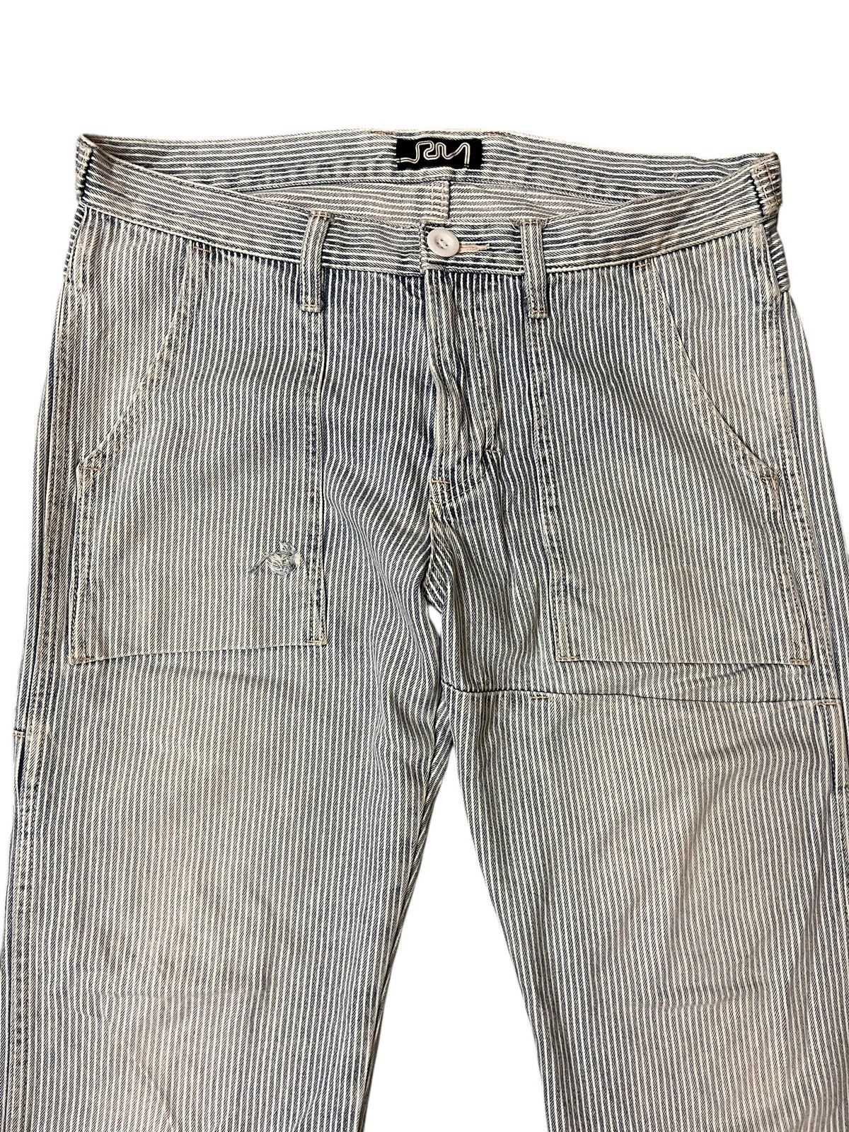 Japanese Brand Japanese Brand RNA StripeTrousers Size US 33 - 4 Thumbnail