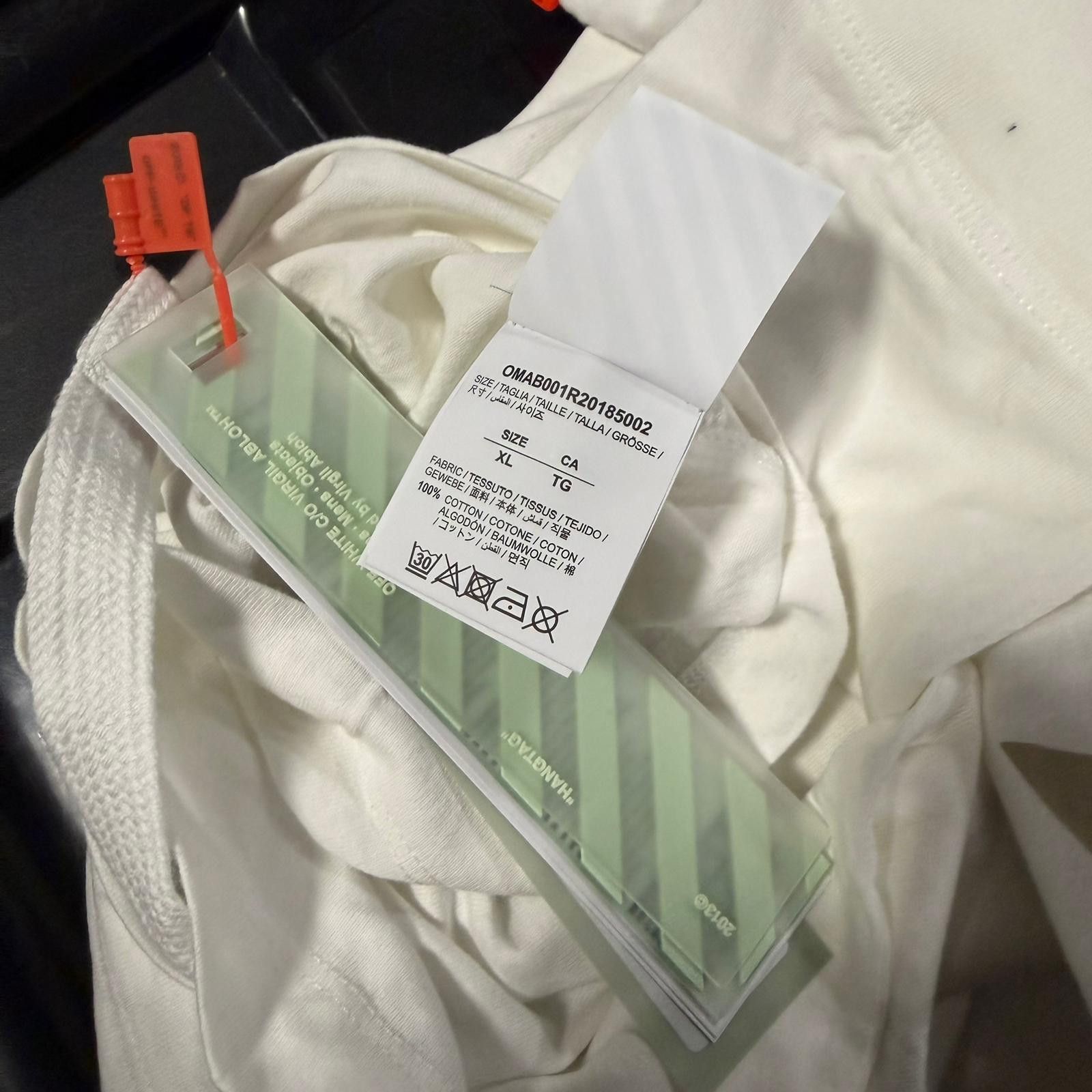 Off-White White Tape Arrows Long Sleeve T-Shirt Size US XL / EU 56 / 4 - 9 Thumbnail