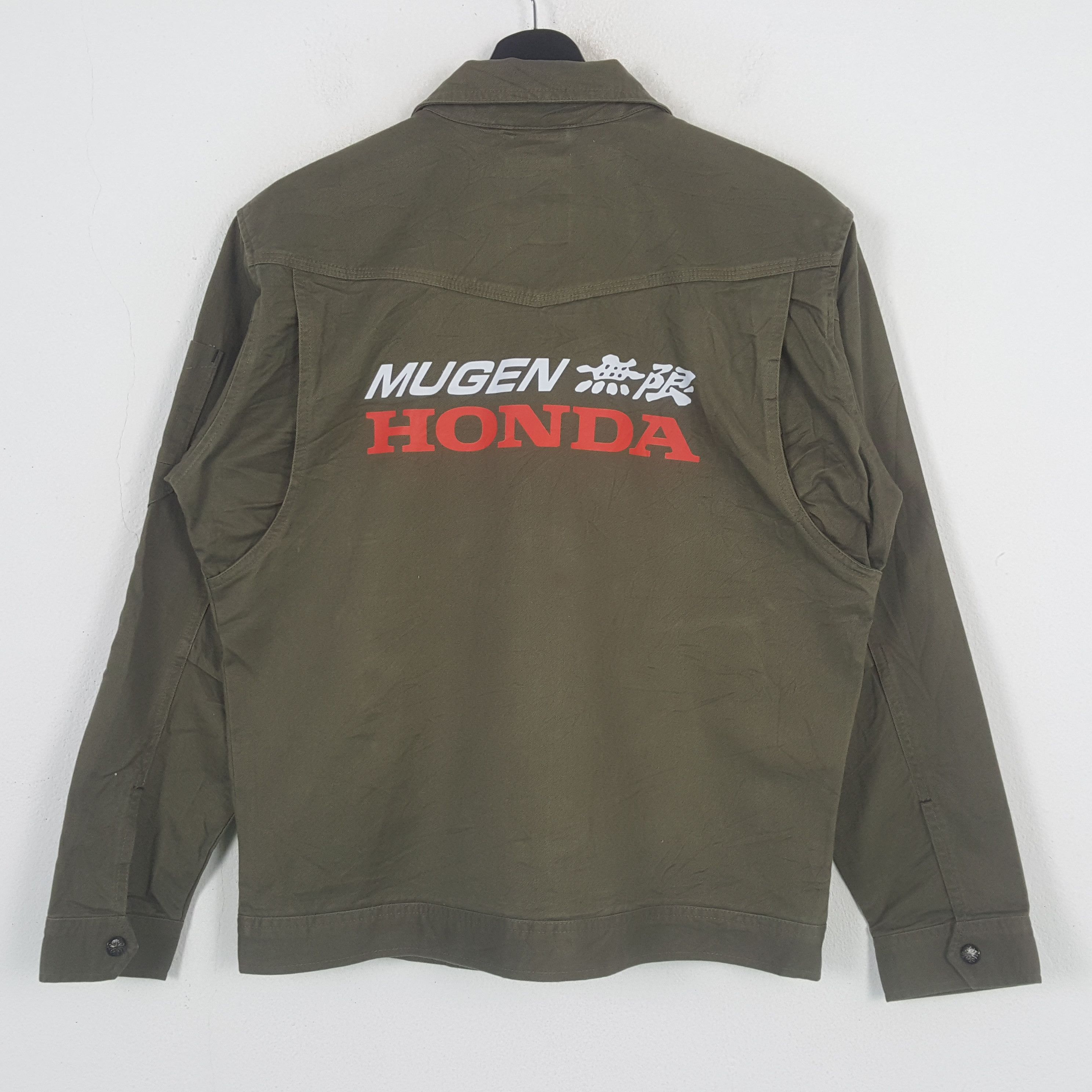 Japanese Brand × Vintage MUGEN HONDA Japanese Motorsports Custom Jacket C284N19 Size US M / EU 48-50 / 2 - 1 Thumbnail