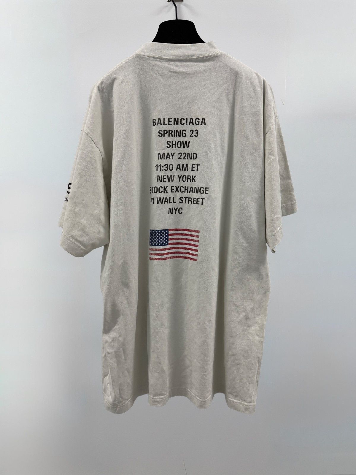 Balenciaga Balenciaga NYSE T Shirt Spring23 Size US S / EU 44-46 / 1 - 2 Thumbnail